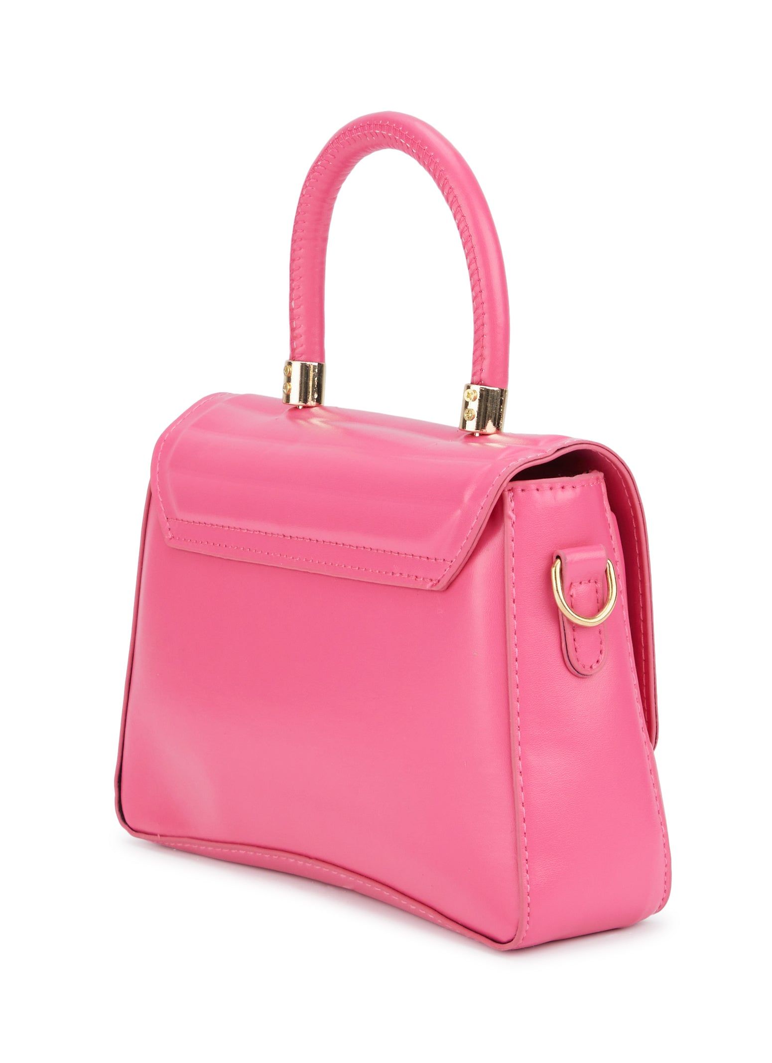 Faux Leather Quilted Flap Crossbody Bag sold by Rainbow product image thumbnail 3