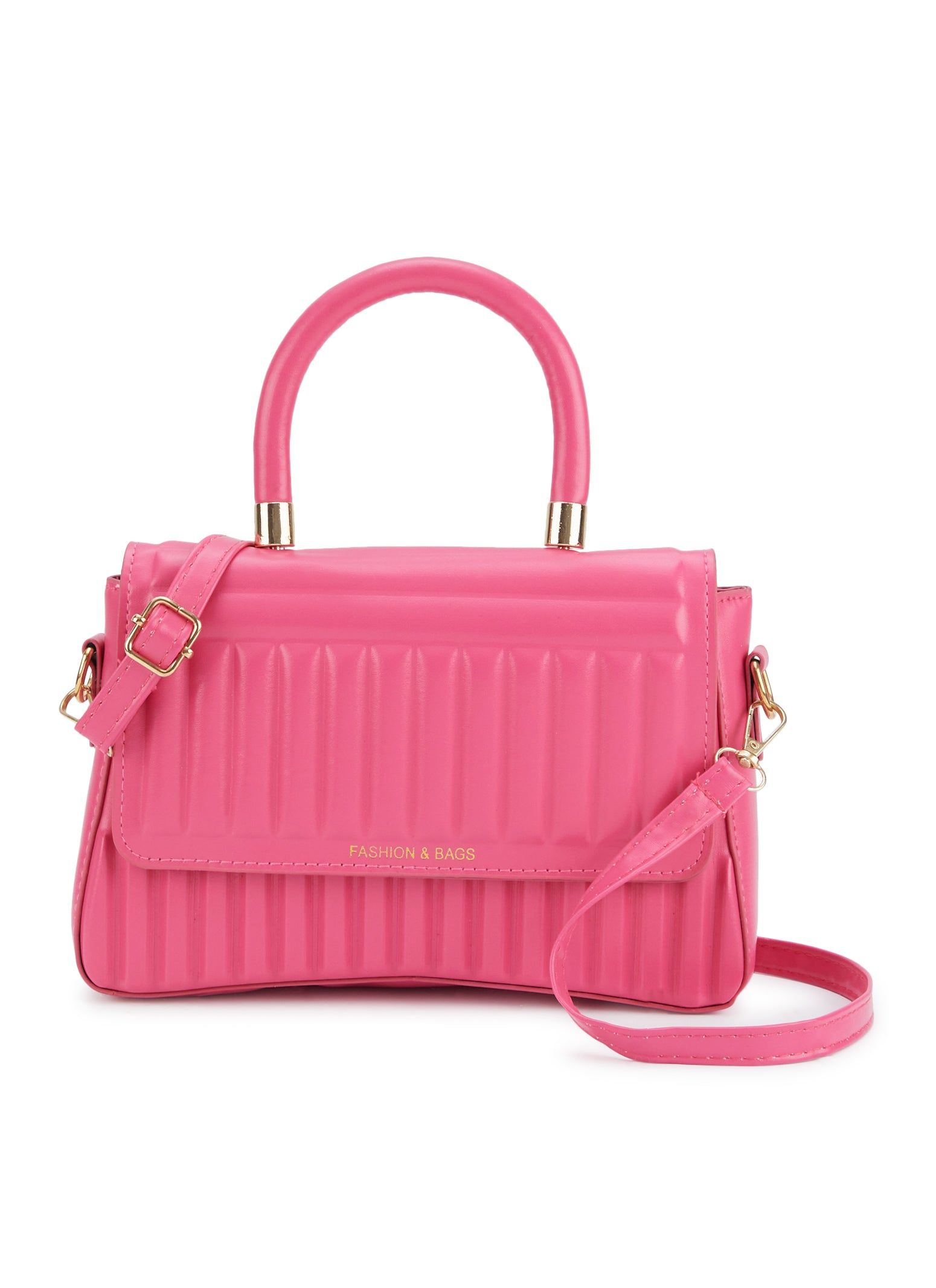 Faux Leather Quilted Flap Crossbody Bag sold by Rainbow product image thumbnail 2