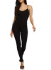Seamless Rib Knit Spaghetti Strap Jumpsuit sold by Rainbow