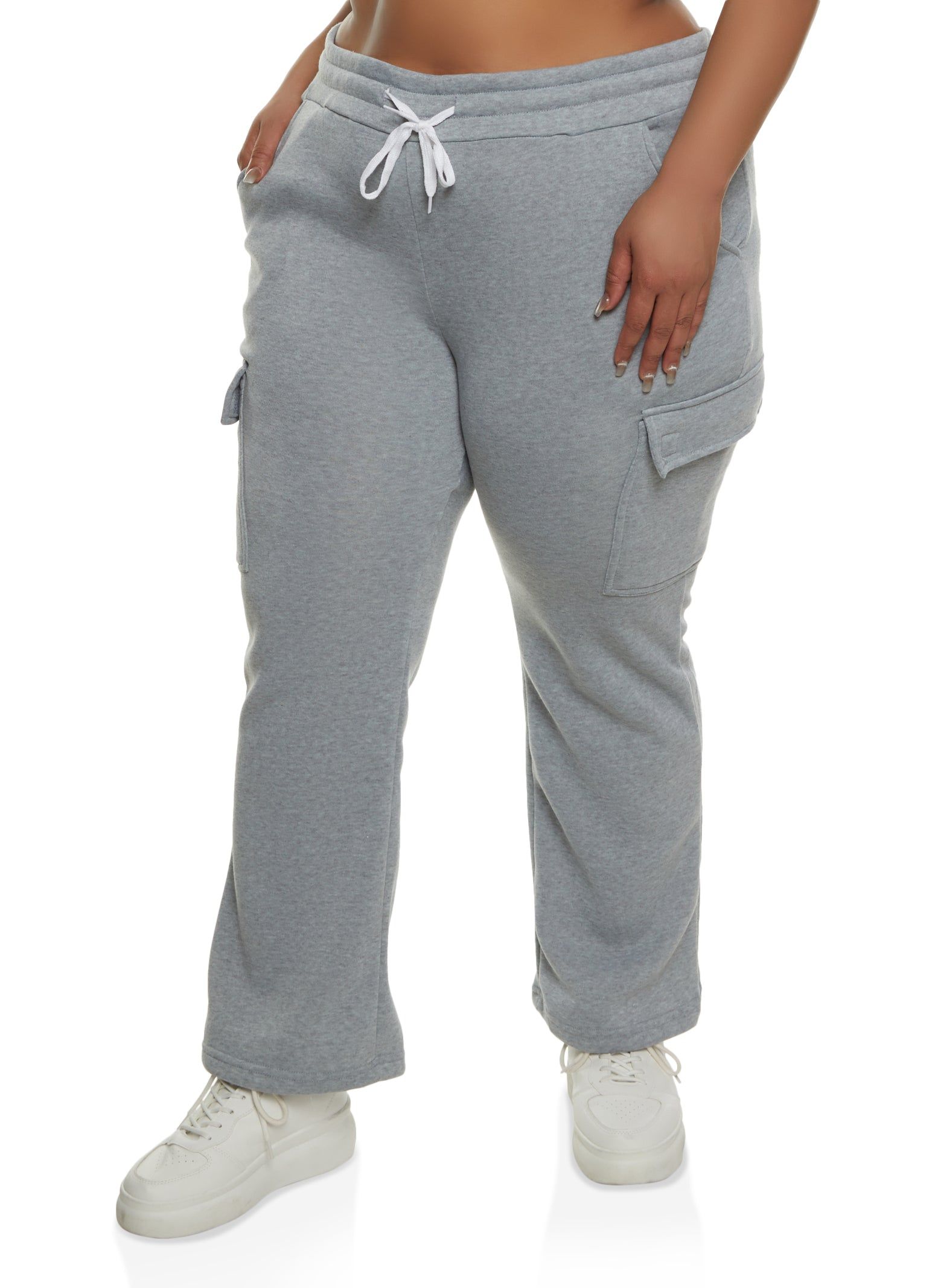Plus Size Straight Leg Sweatpants sold by Rainbow