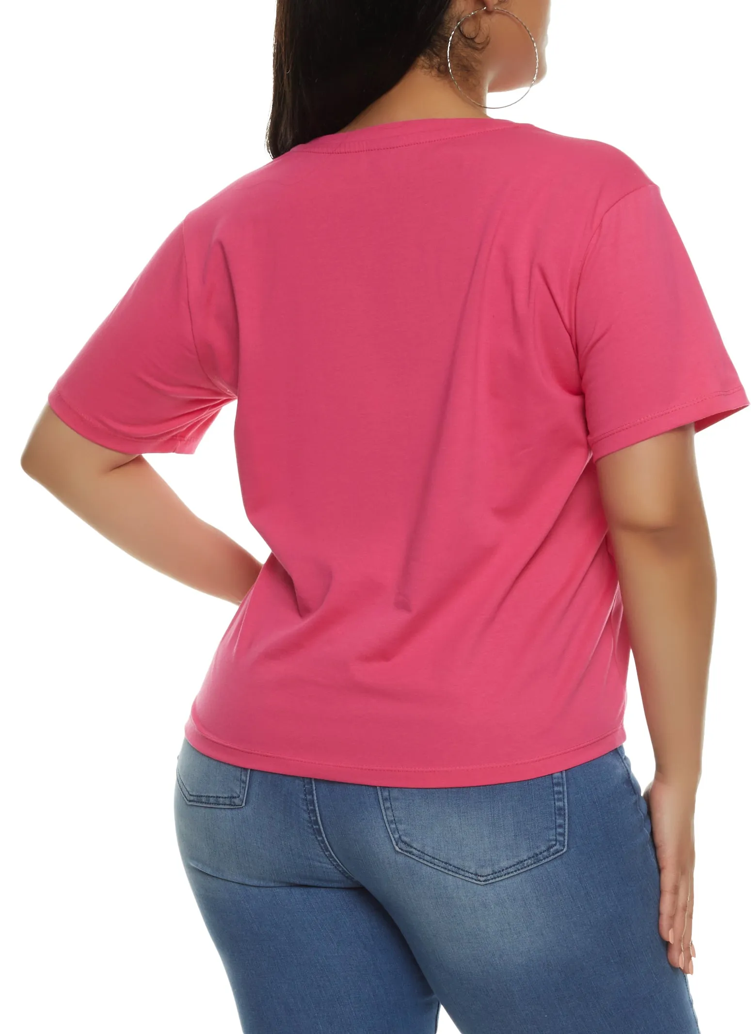 Plus Size Black Queen Rhinestone Graphic Tee sold by Rainbow product image thumbnail 2