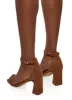 Square Toe Ankle Strap Block Heel Sandals sold by Rainbow
