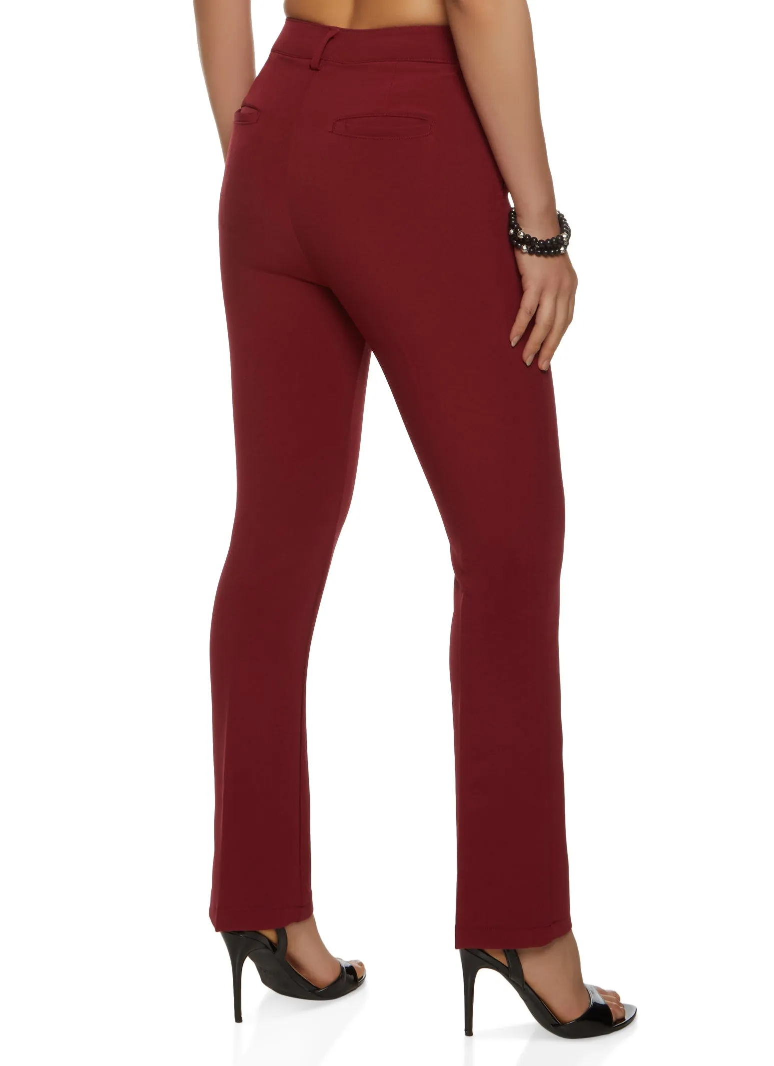 High Waisted Straight Leg Trousers sold by Rainbow product image thumbnail 2