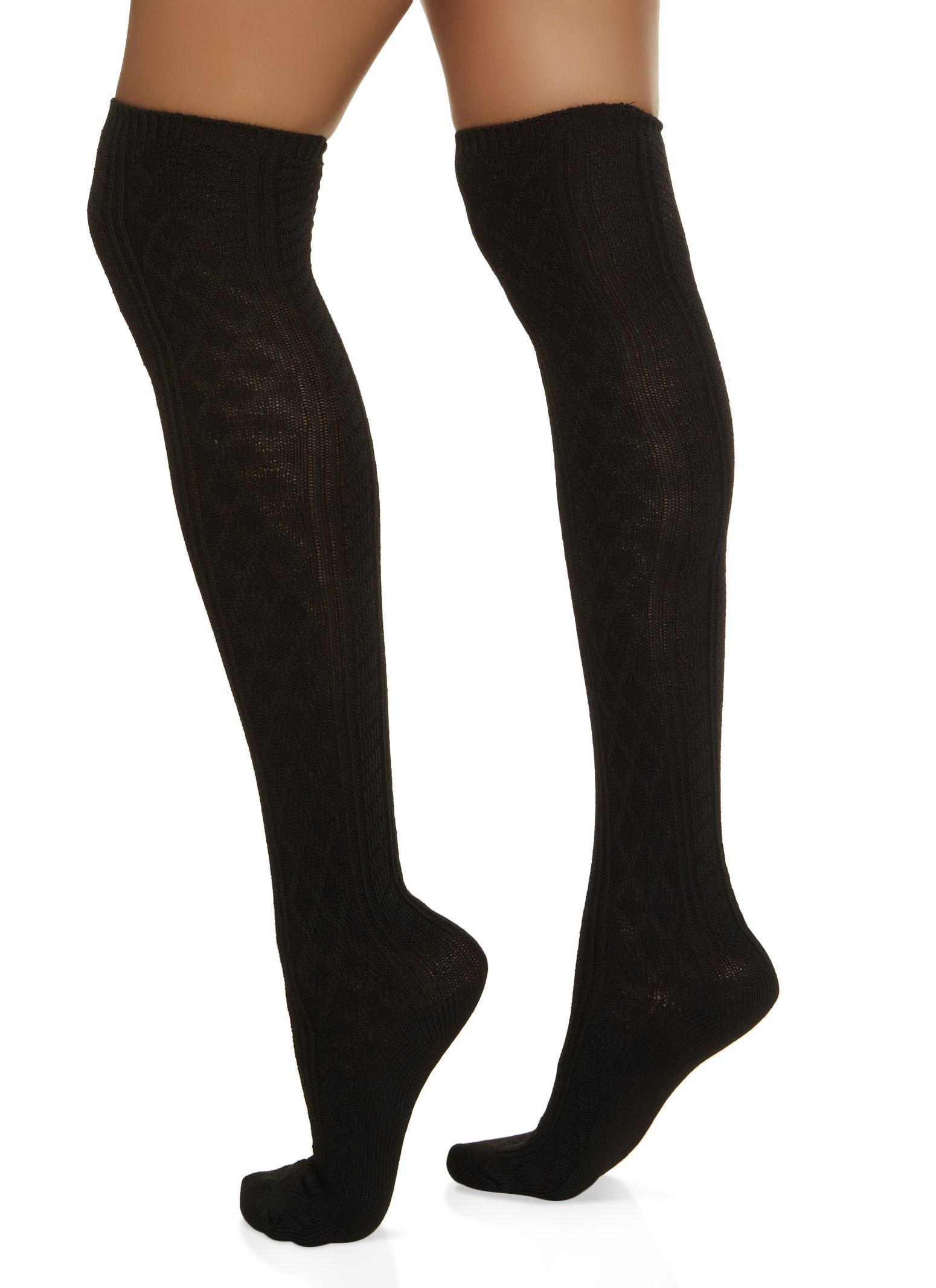 Knitted Over The Knee Socks sold by Rainbow product image thumbnail 2