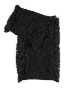 Textured Knit Frayed Infinity Scarf sold by Rainbow