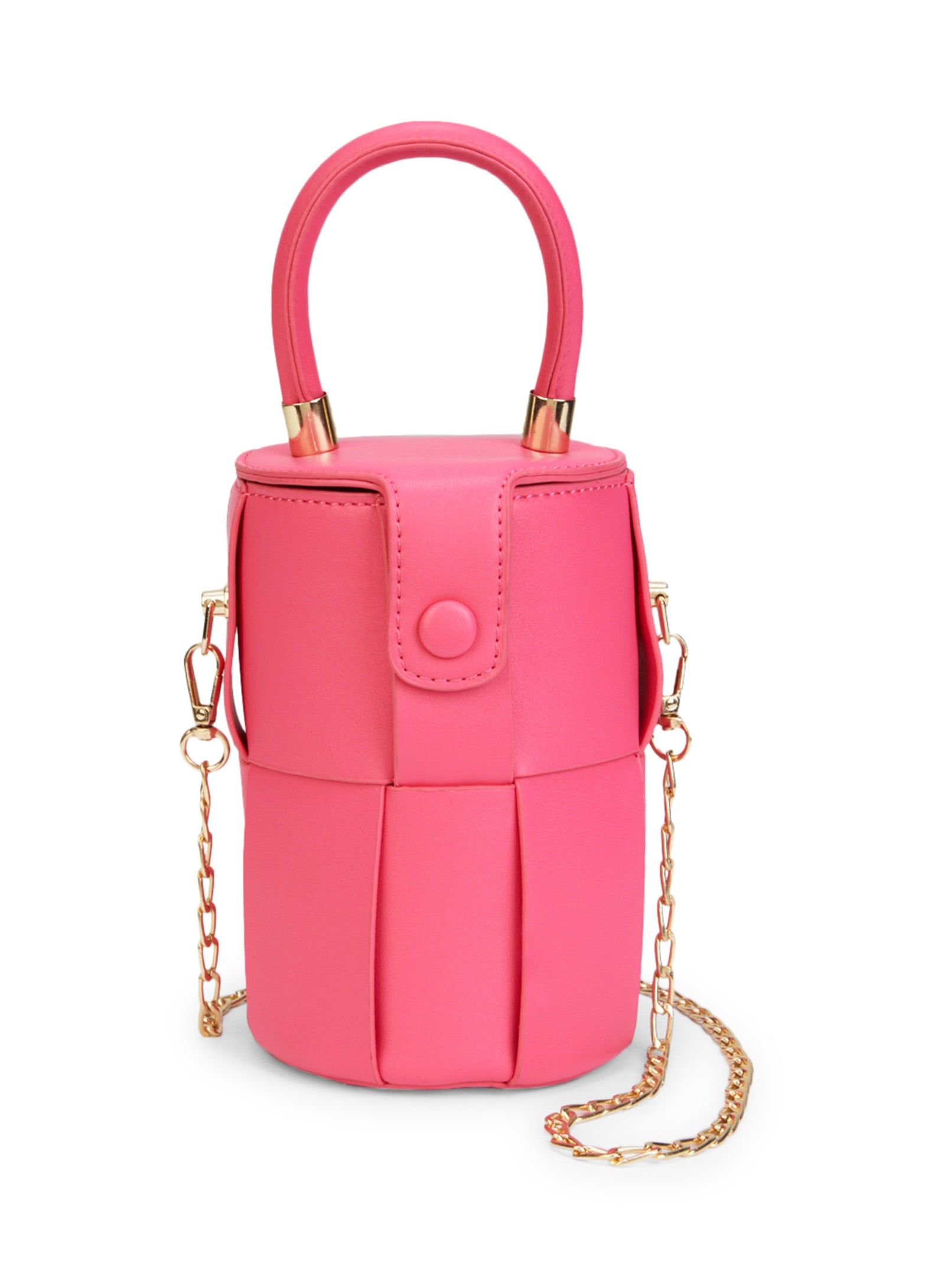 Faux Leather Cylinder Crossbody Handbag sold by Rainbow product image thumbnail 2