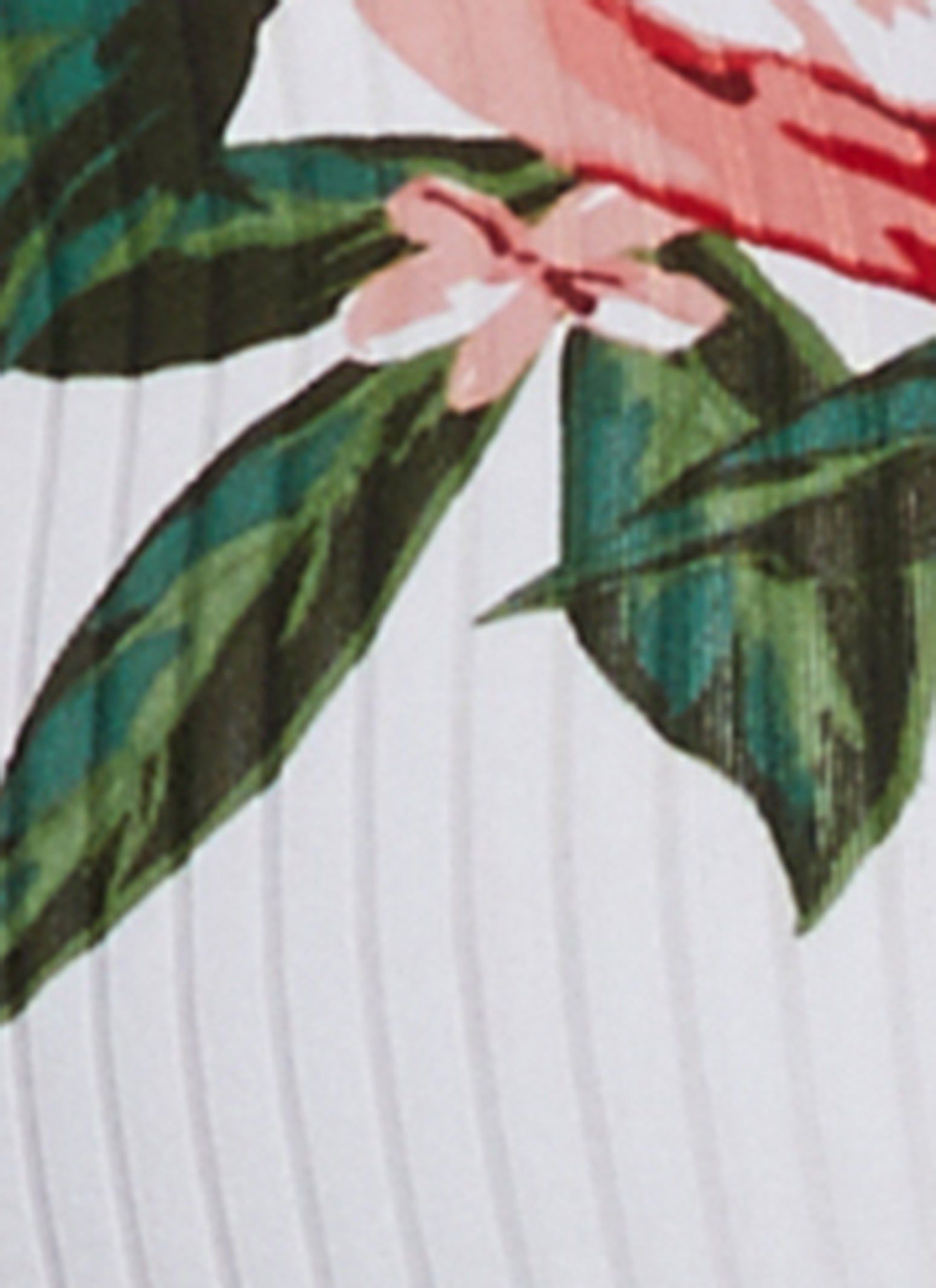 Plus Size Floral Print Tie Front High Low Shirt sold by Rainbow product image thumbnail 3