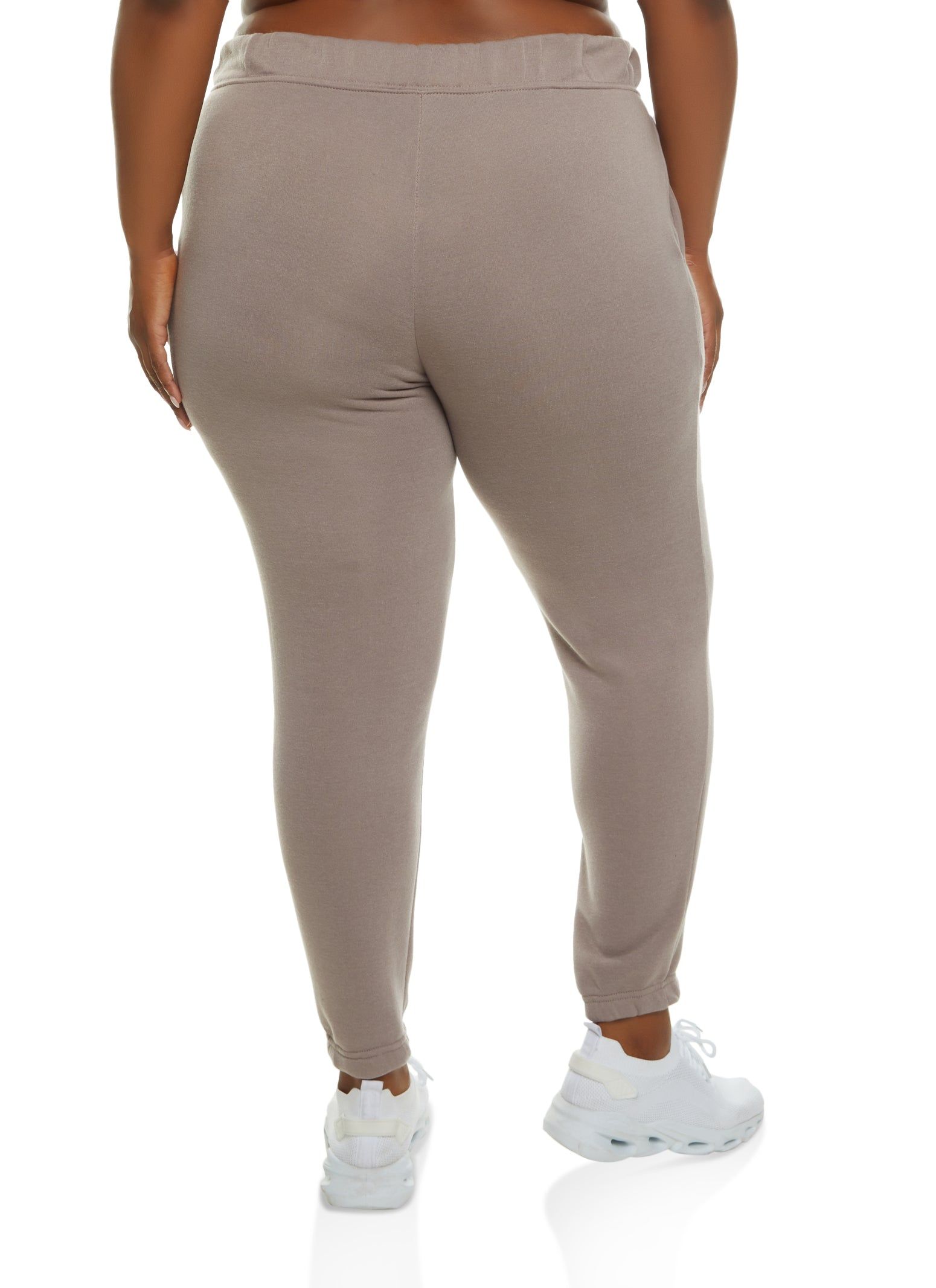 Plus Size Basic Fleece Sweatpants sold by Rainbow product image thumbnail 2