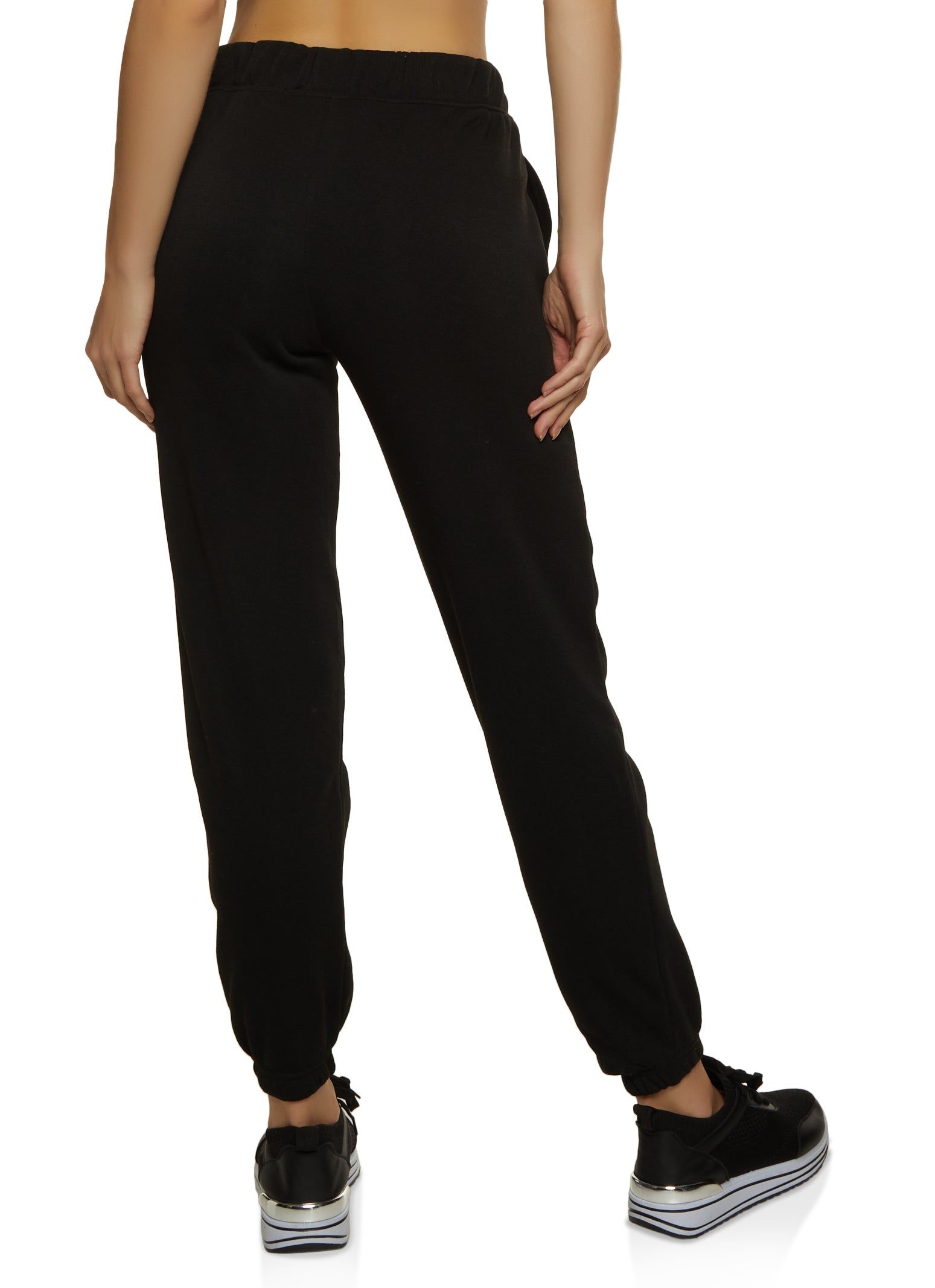 Fleece High Waisted Sweatpants sold by Rainbow product image thumbnail 2