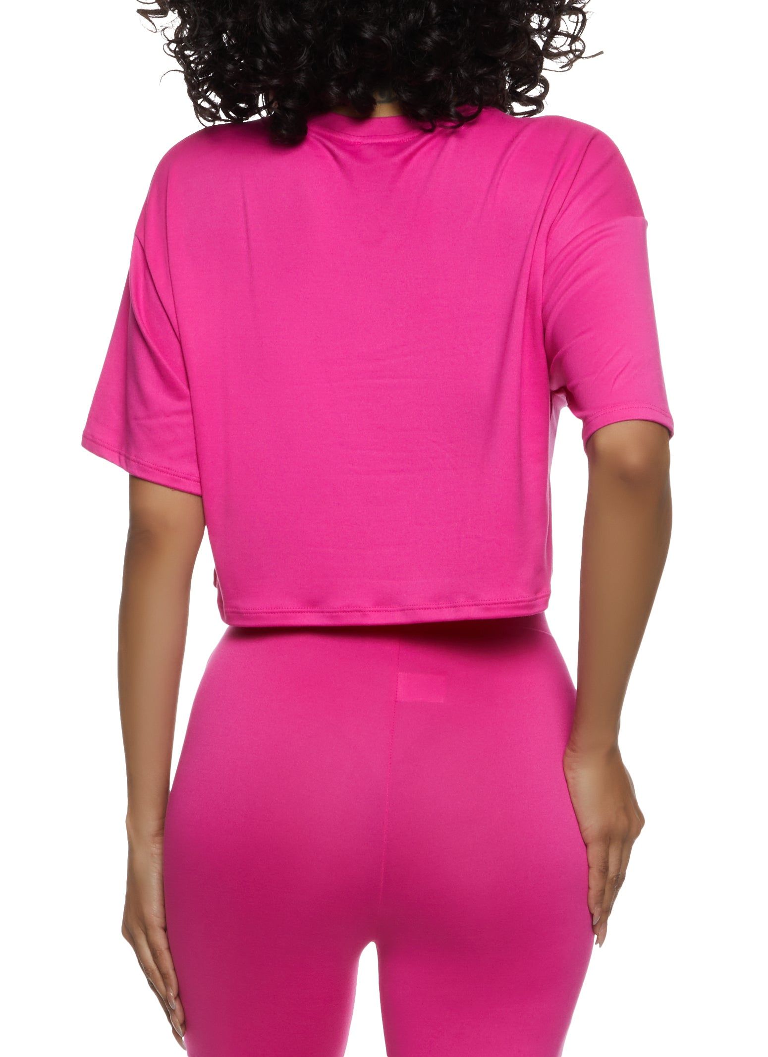 Cargo Pocket Detail Cropped T Shirt sold by Rainbow product image thumbnail 3