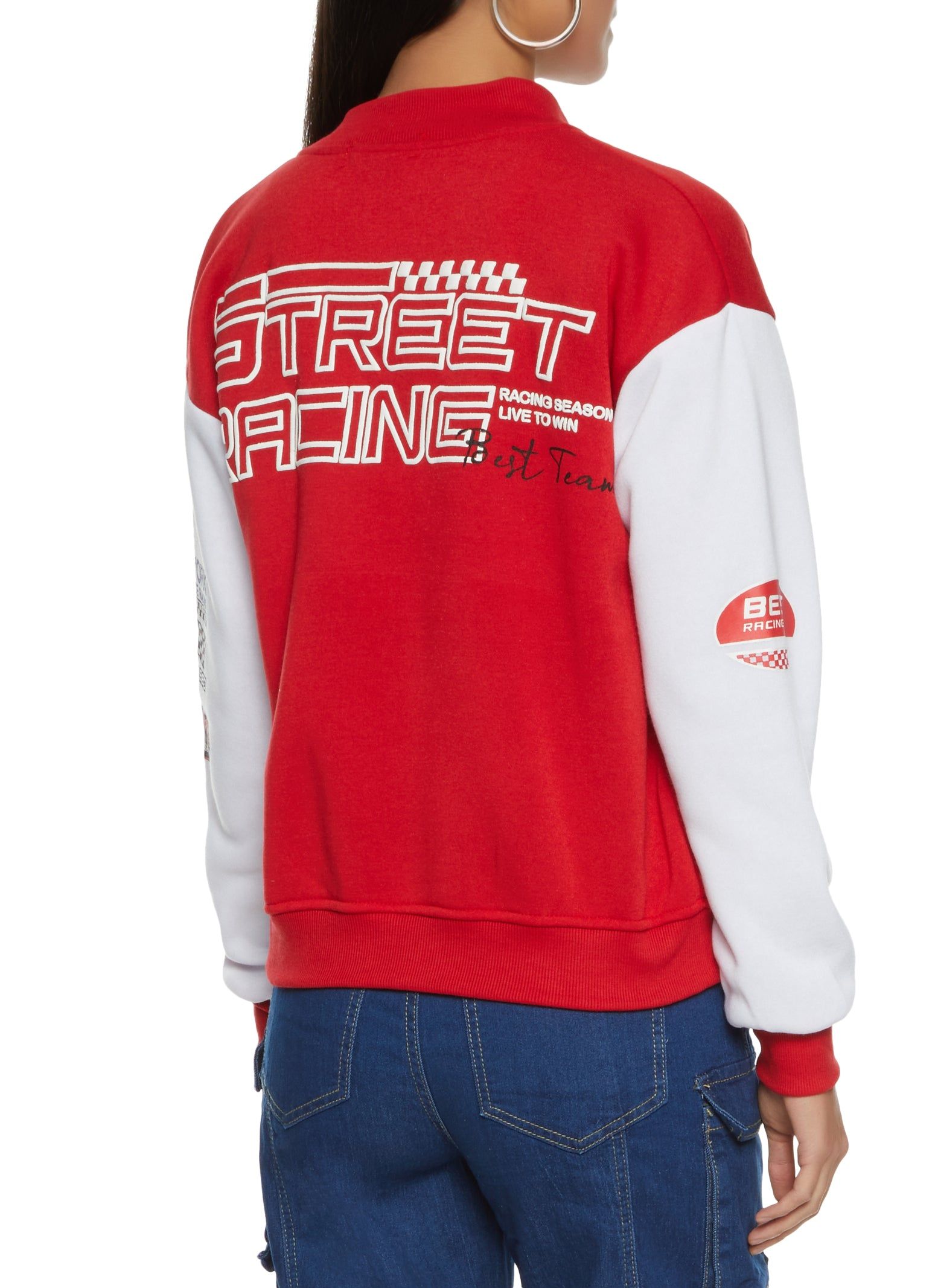 Street Racing Bomber Jacket sold by Rainbow product image thumbnail 3