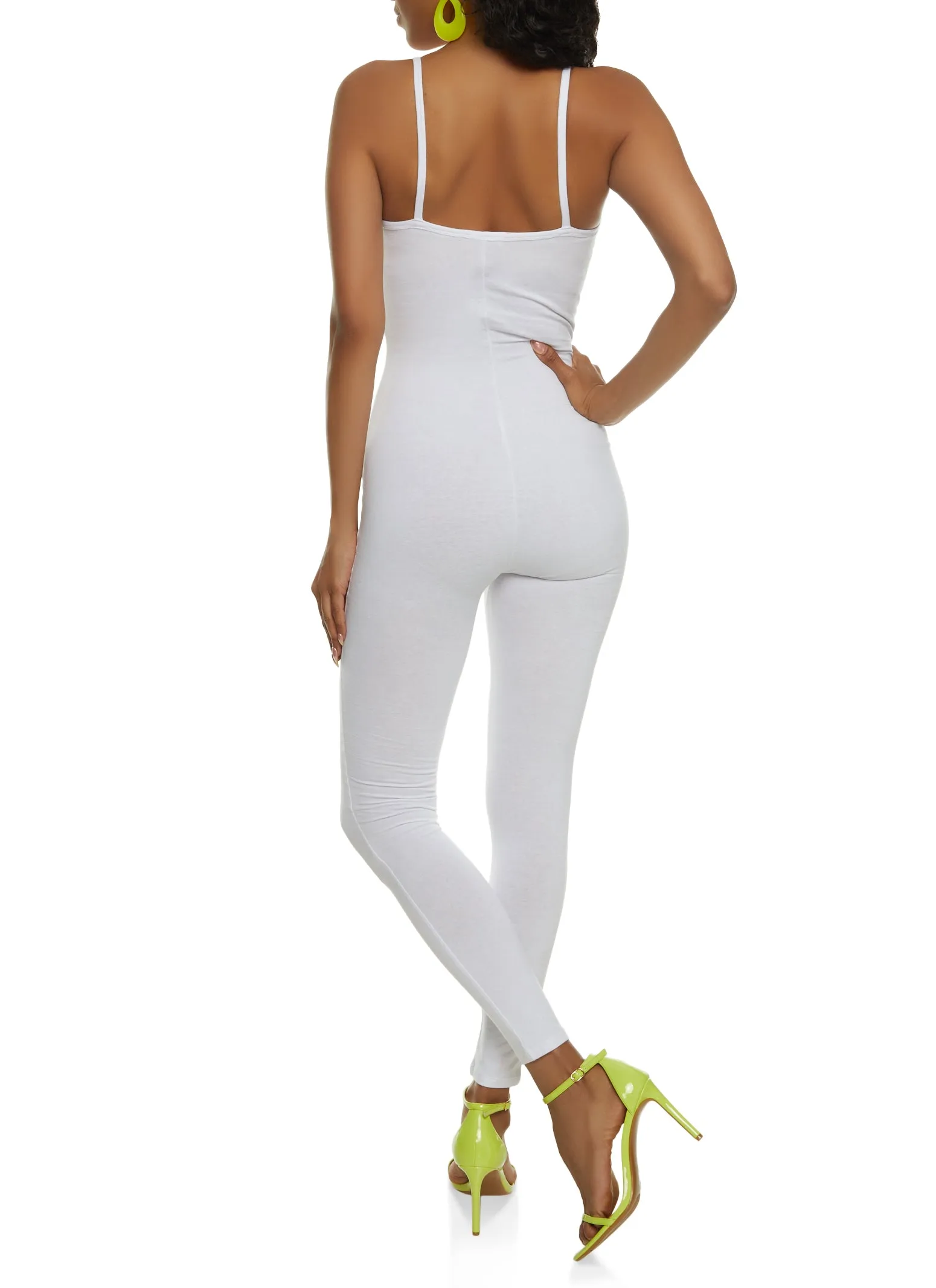 Solid Scoop Neck Cami Catsuit sold by Rainbow product image thumbnail 2