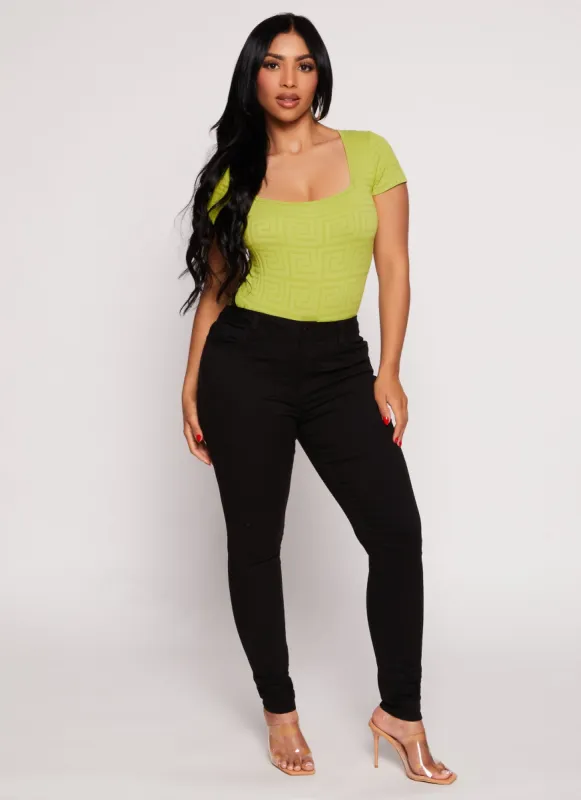 WAX Twill Skinny Leg Pants sold by Rainbow