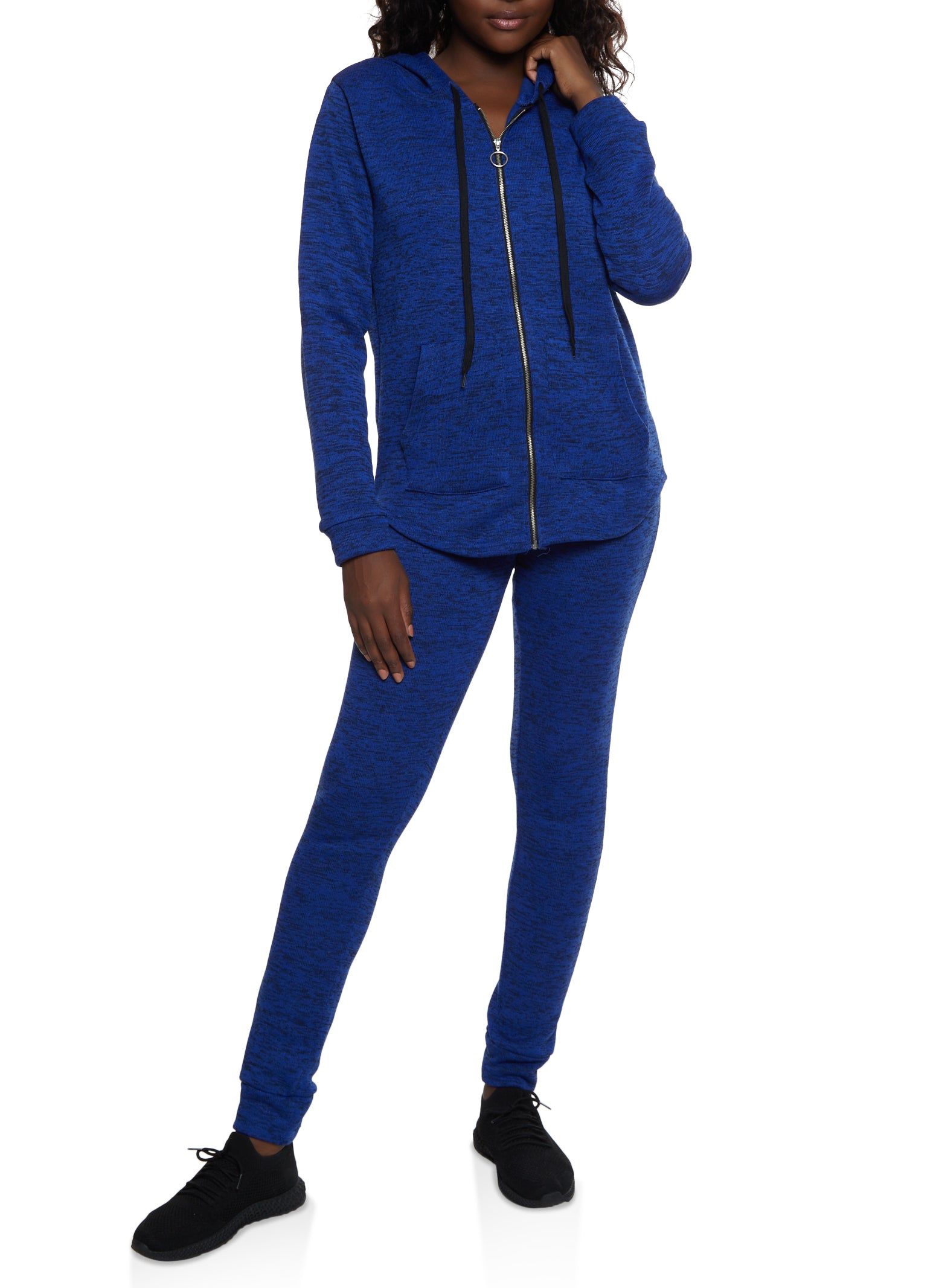 Zip Front Hooded Sweatshirt sold by Rainbow product image thumbnail 2