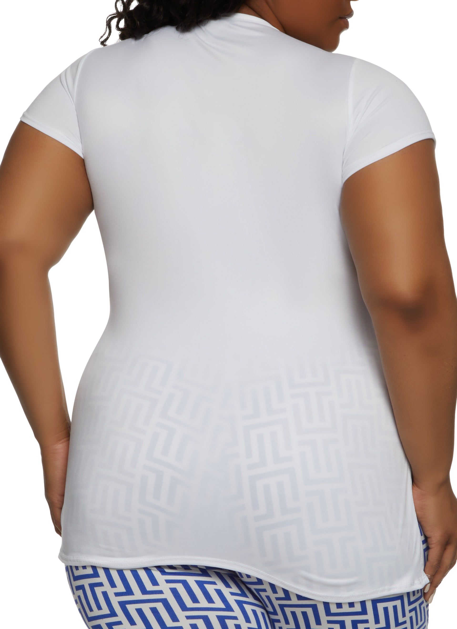 Plus Size Queen Graphic Tunic Tee sold by Rainbow product image thumbnail 3