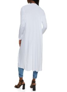 Ribbed Knit Long Sleeve Duster sold by Rainbow