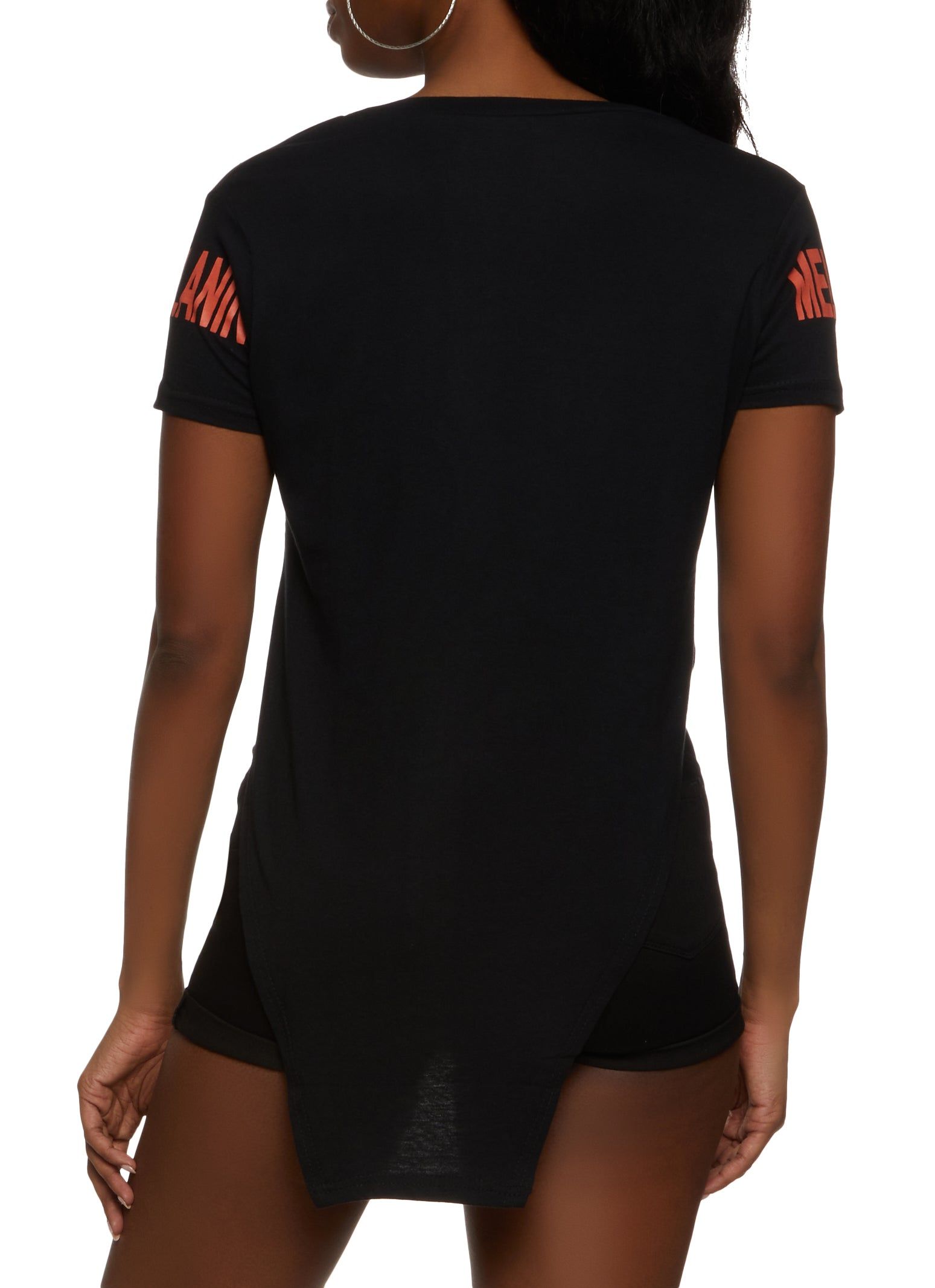 Its The Melanin For Me Glitter Graphic Tee sold by Rainbow product image thumbnail 2