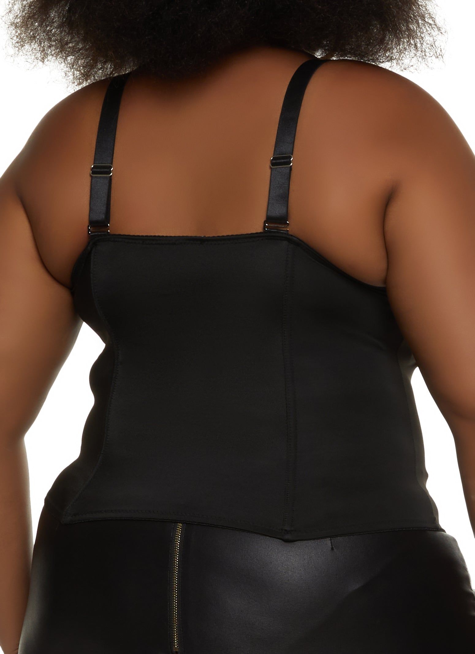 Plus Size Grommet Trim Bustier Top sold by Rainbow product image thumbnail 3