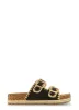 Espadrille Cork Platform Footbed Sandals sold by Rainbow