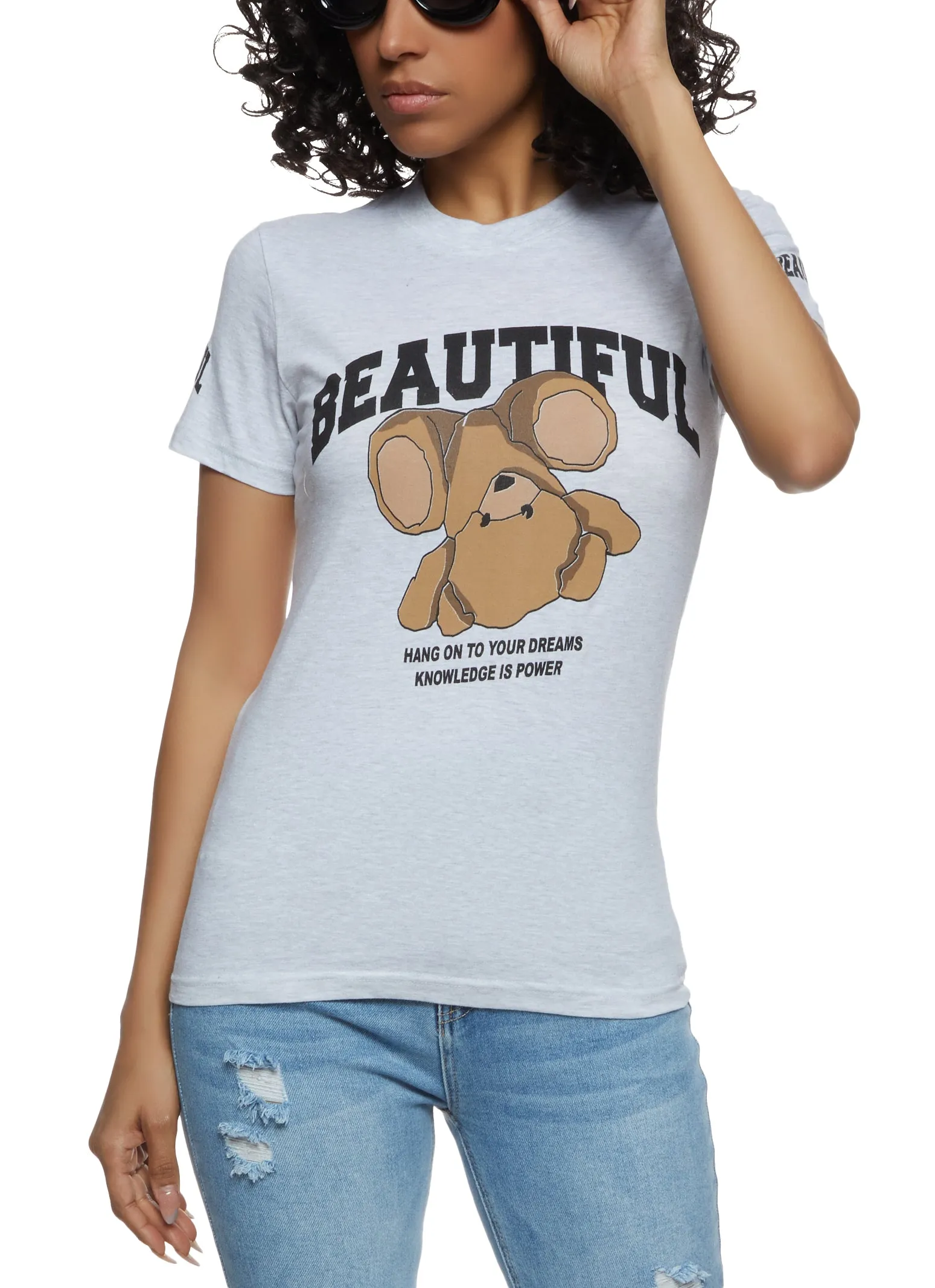 Beautiful Bear Graphic T Shirt sold by Rainbow