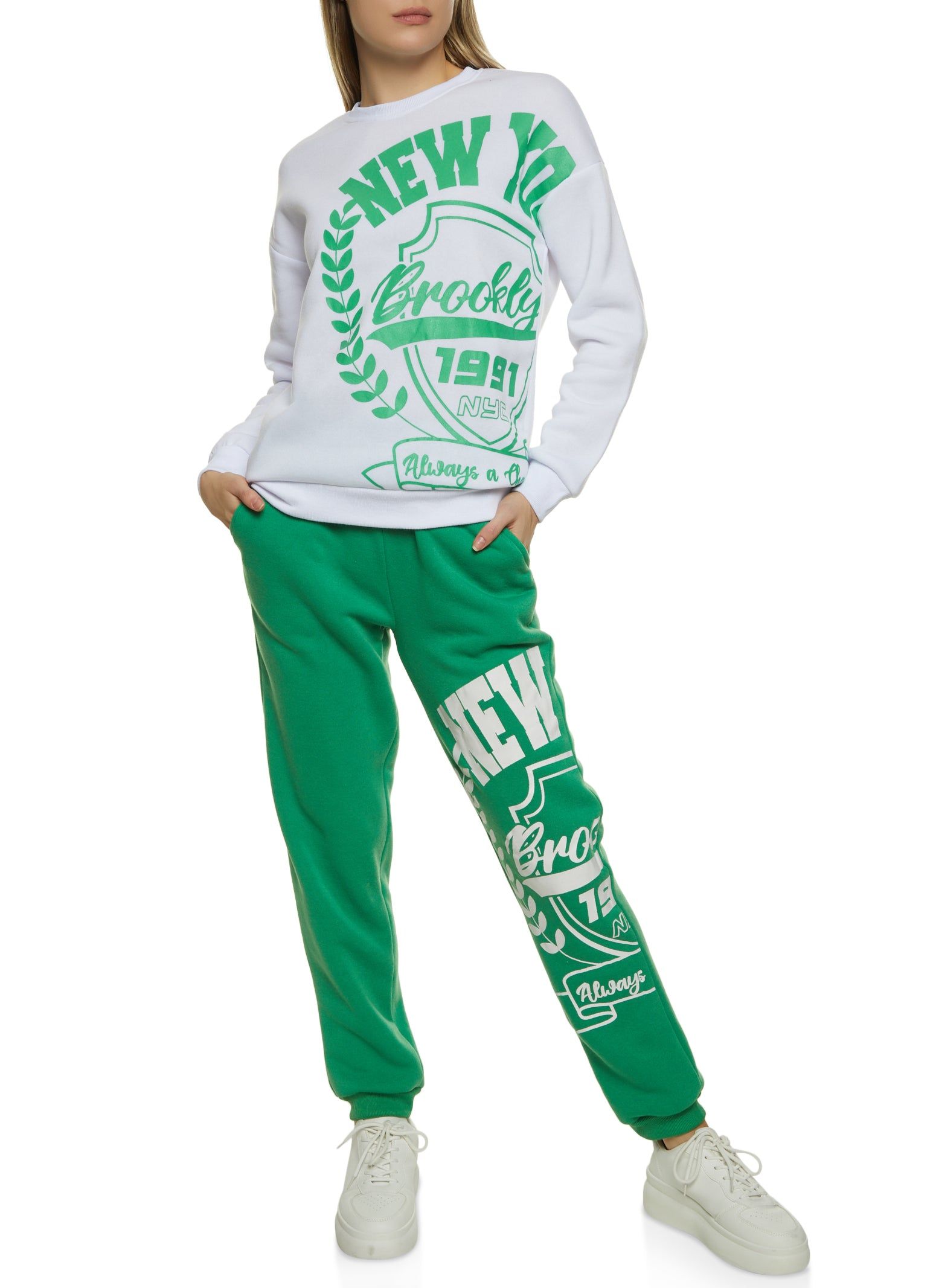 New York Graphic Crew Neck Sweatshirt sold by Rainbow product image thumbnail 2