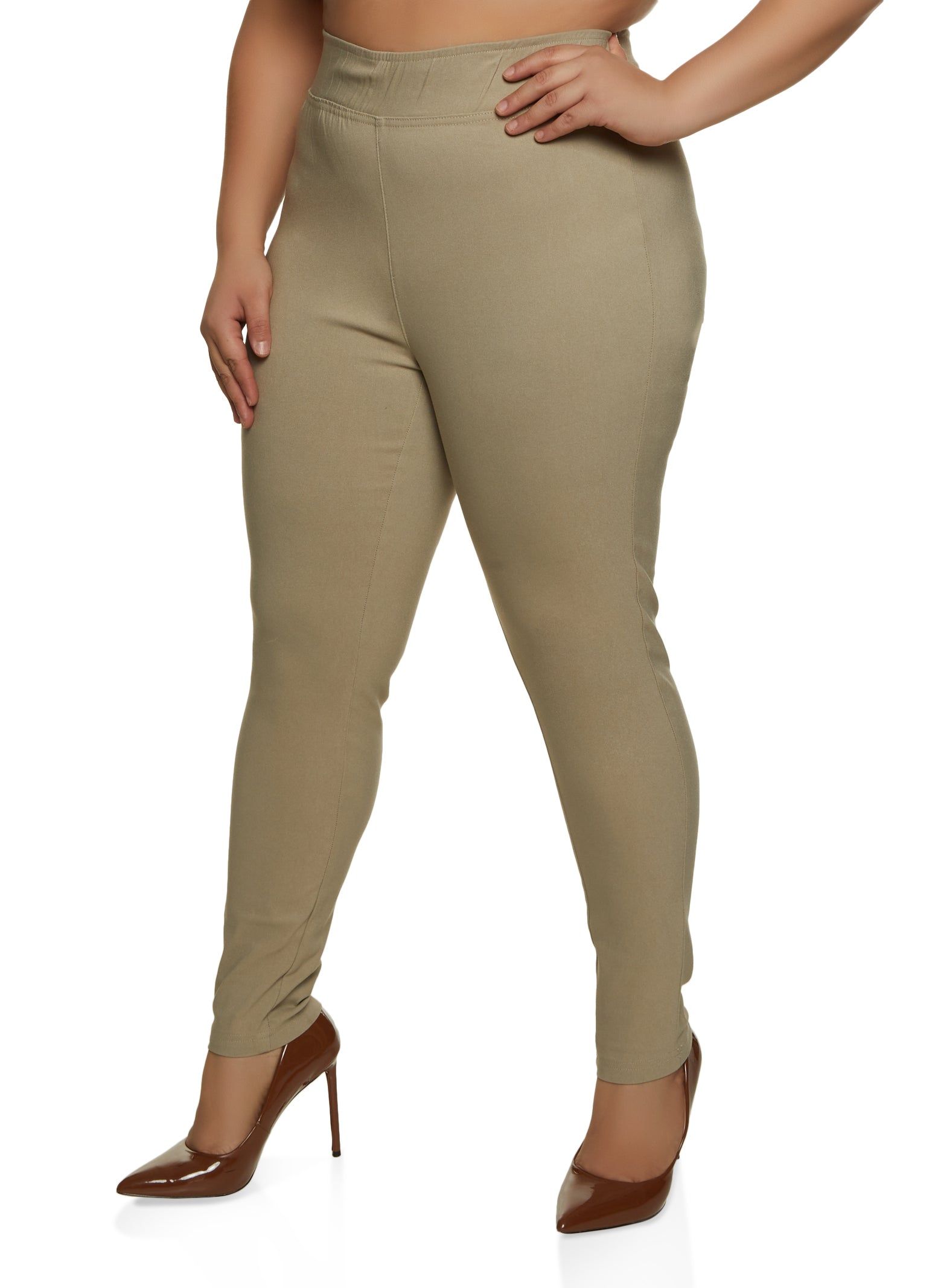 Plus Size Hyperstretch Pull On Pants sold by Rainbow