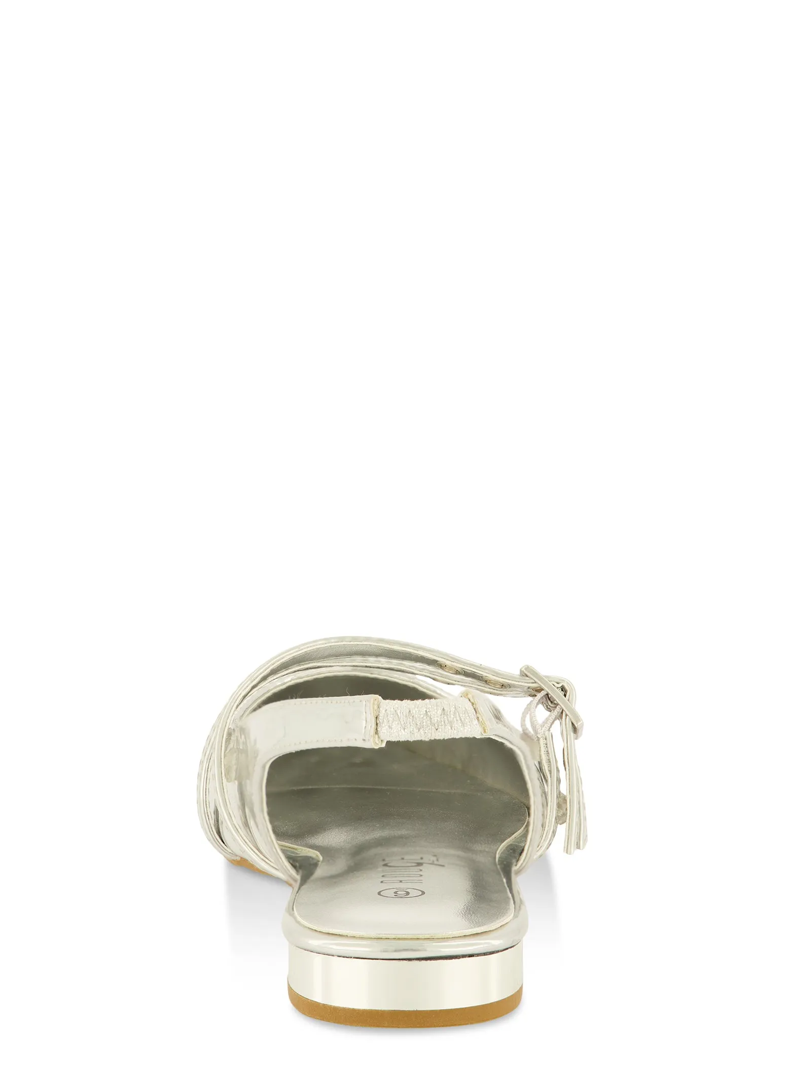 Double Buckle Slingback Flats sold by Rainbow product image thumbnail 3