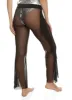 Mesh Ruffle Side Cover Up Pants sold by Rainbow