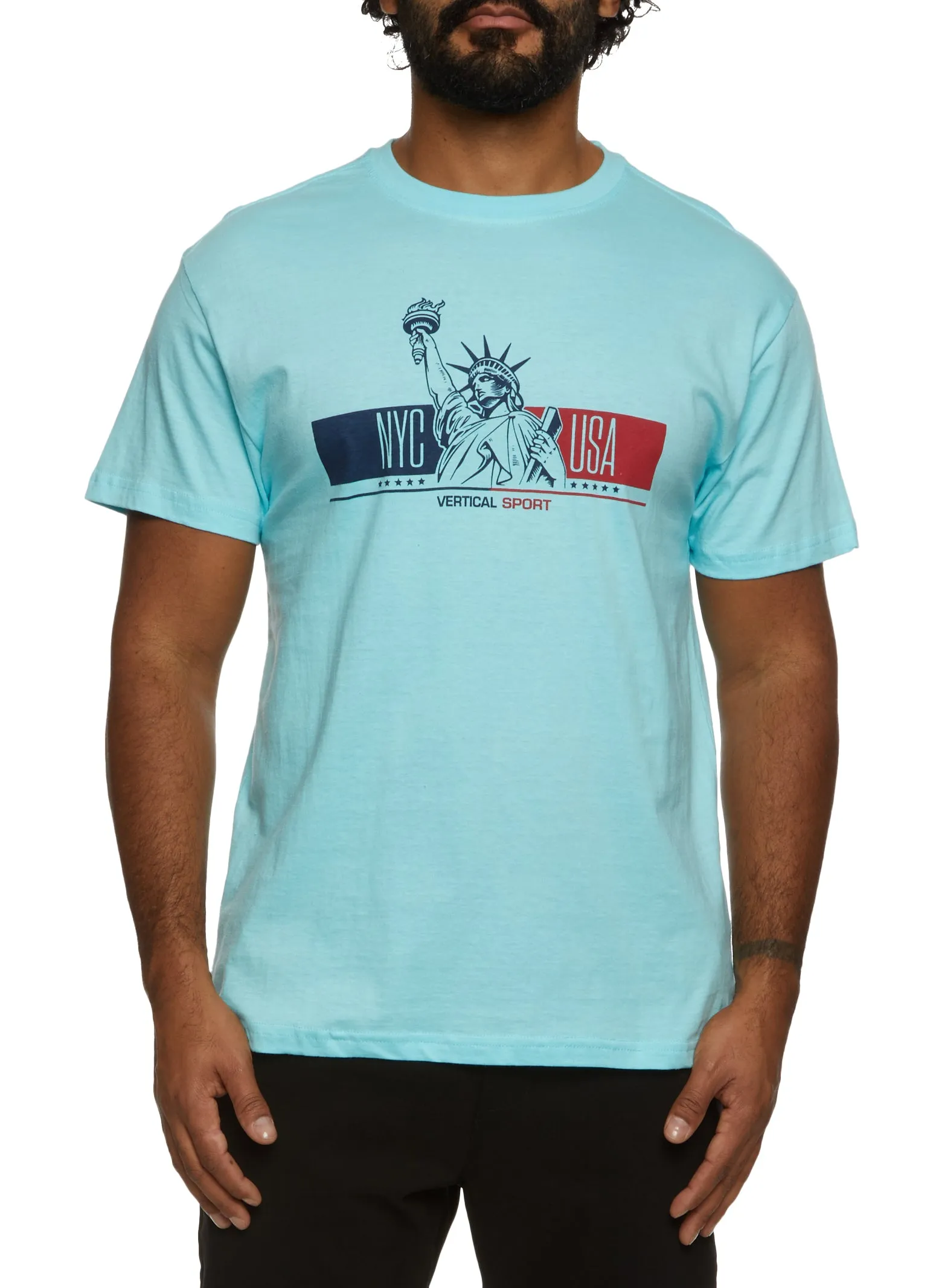 Mens NYC USA Graphic T Shirt sold by Rainbow