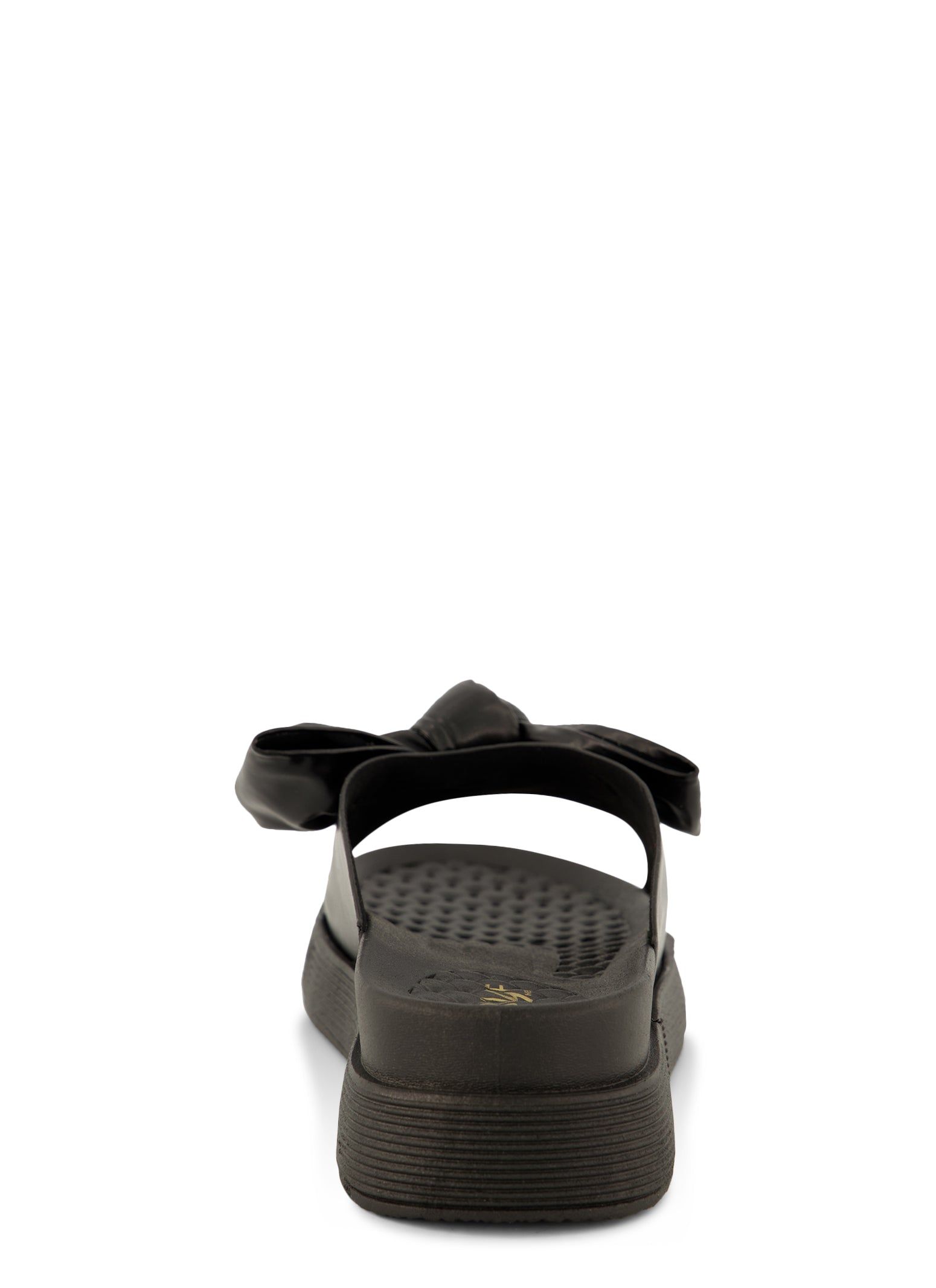 Solid Bow Tie Band Slide Sandals sold by Rainbow product image thumbnail 3
