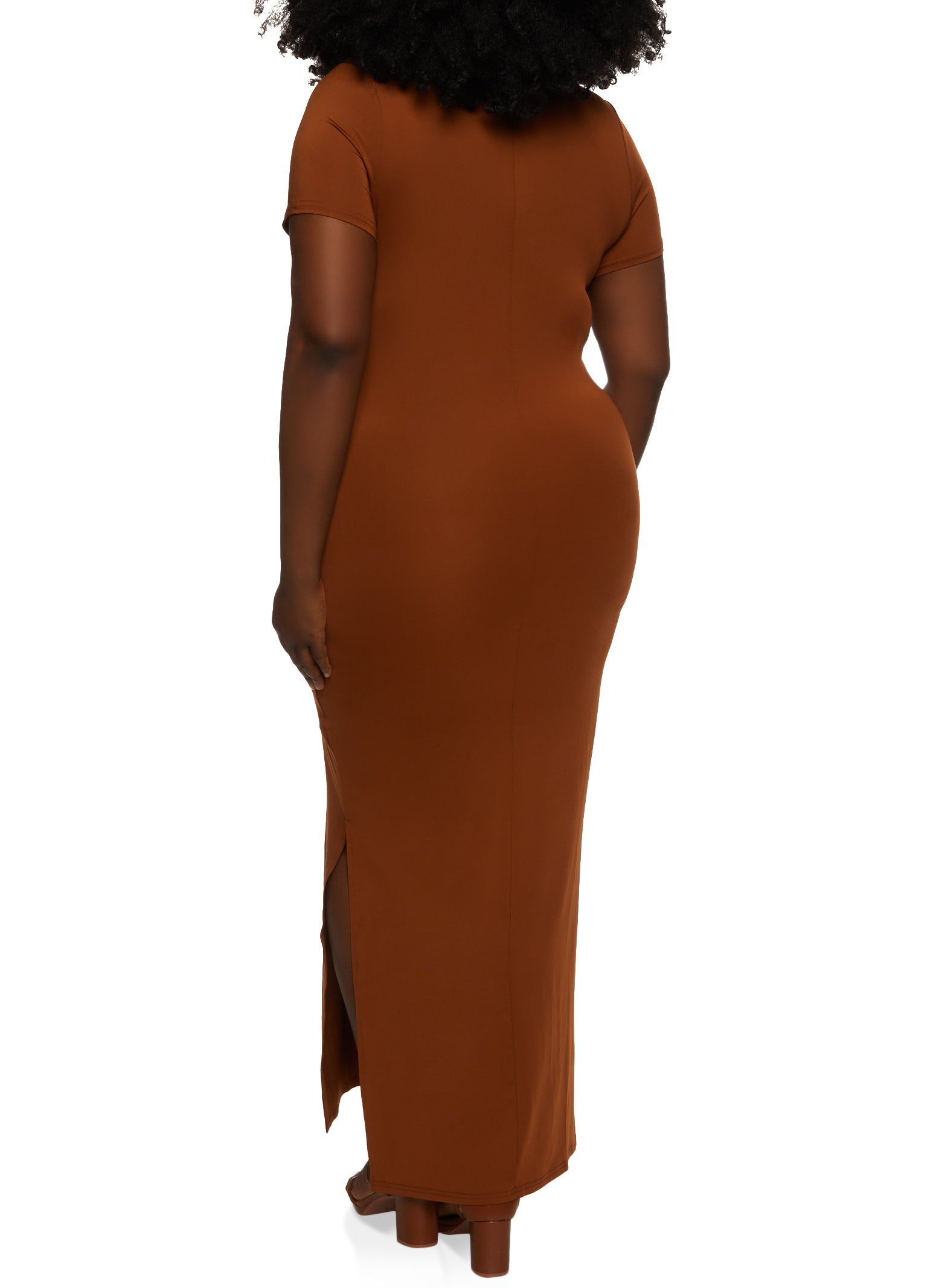 Plus Size T Shirt Maxi Dress sold by Rainbow product image thumbnail 3