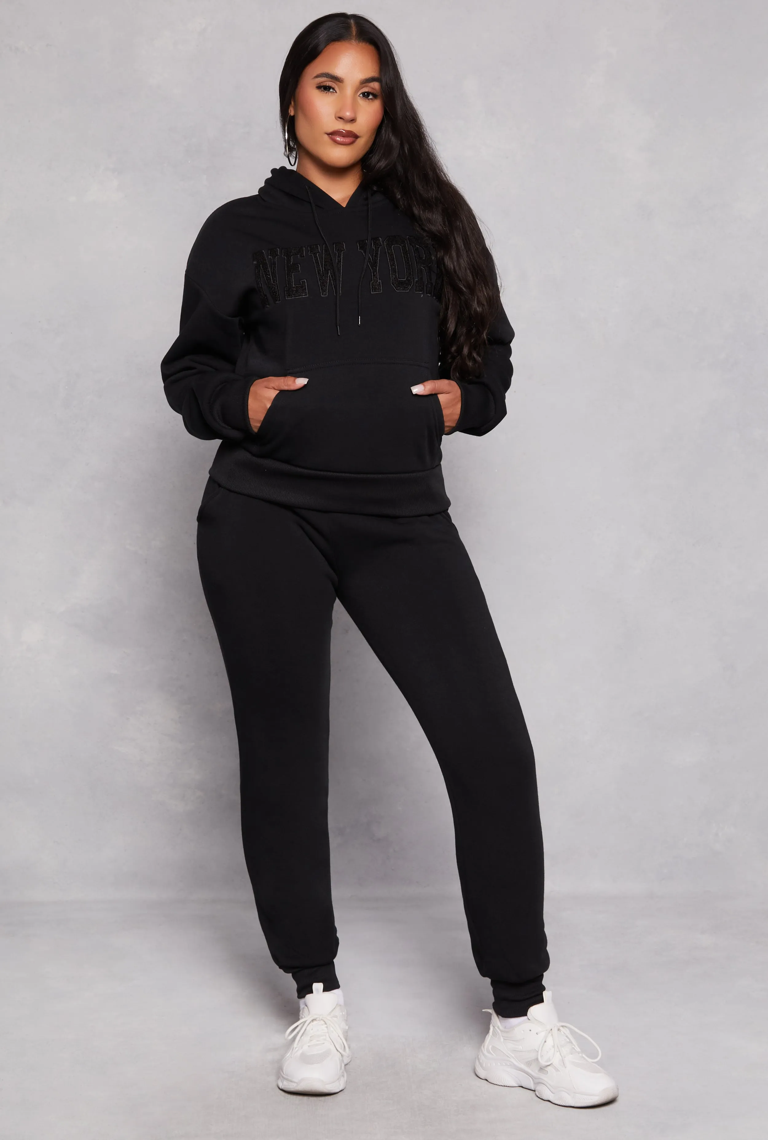 Fleece New York Pullover Hoodie sold by Rainbow product image thumbnail 2