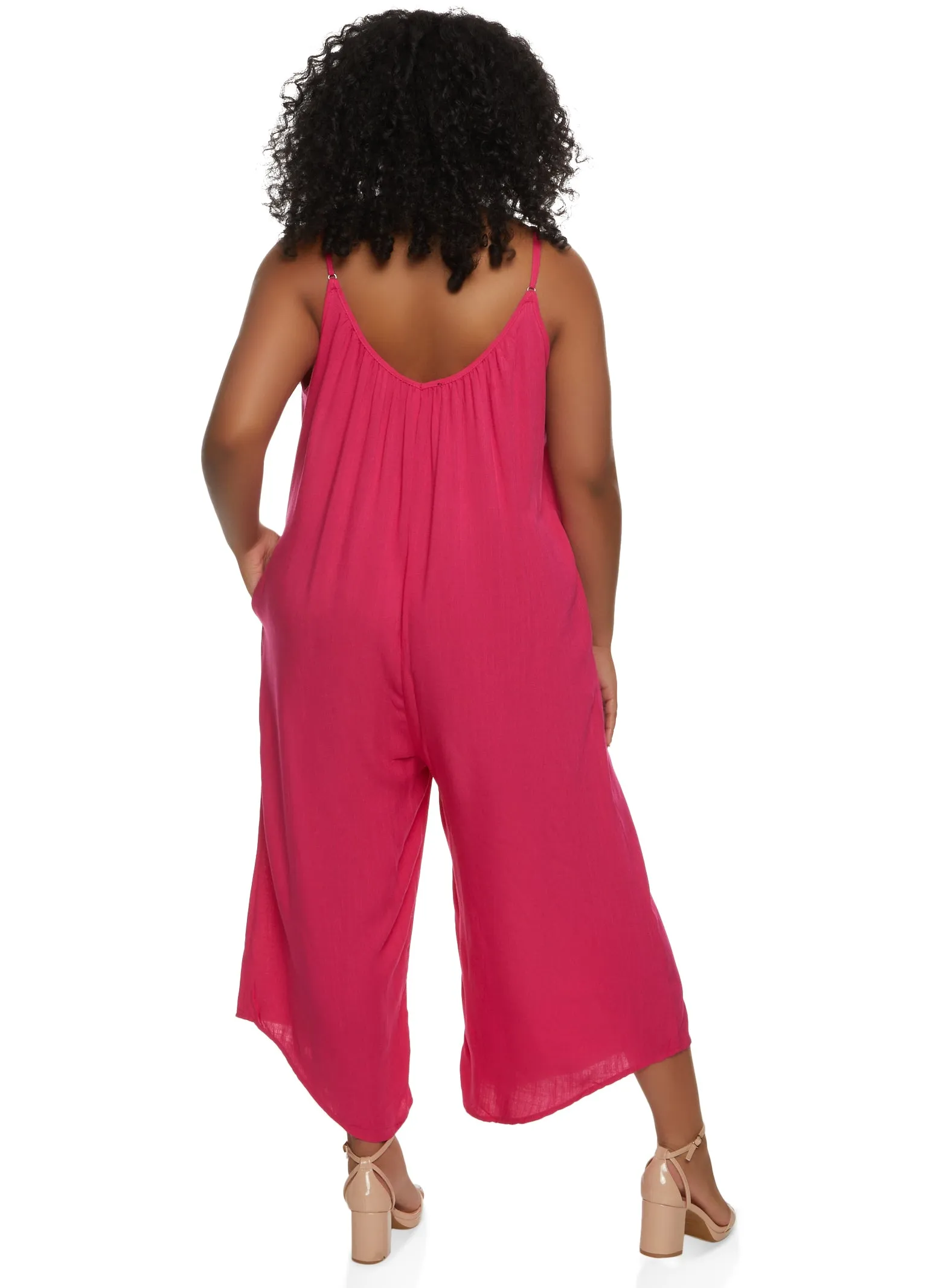 Cropped Wide Leg Jumpsuit sold by Rainbow product image thumbnail 2
