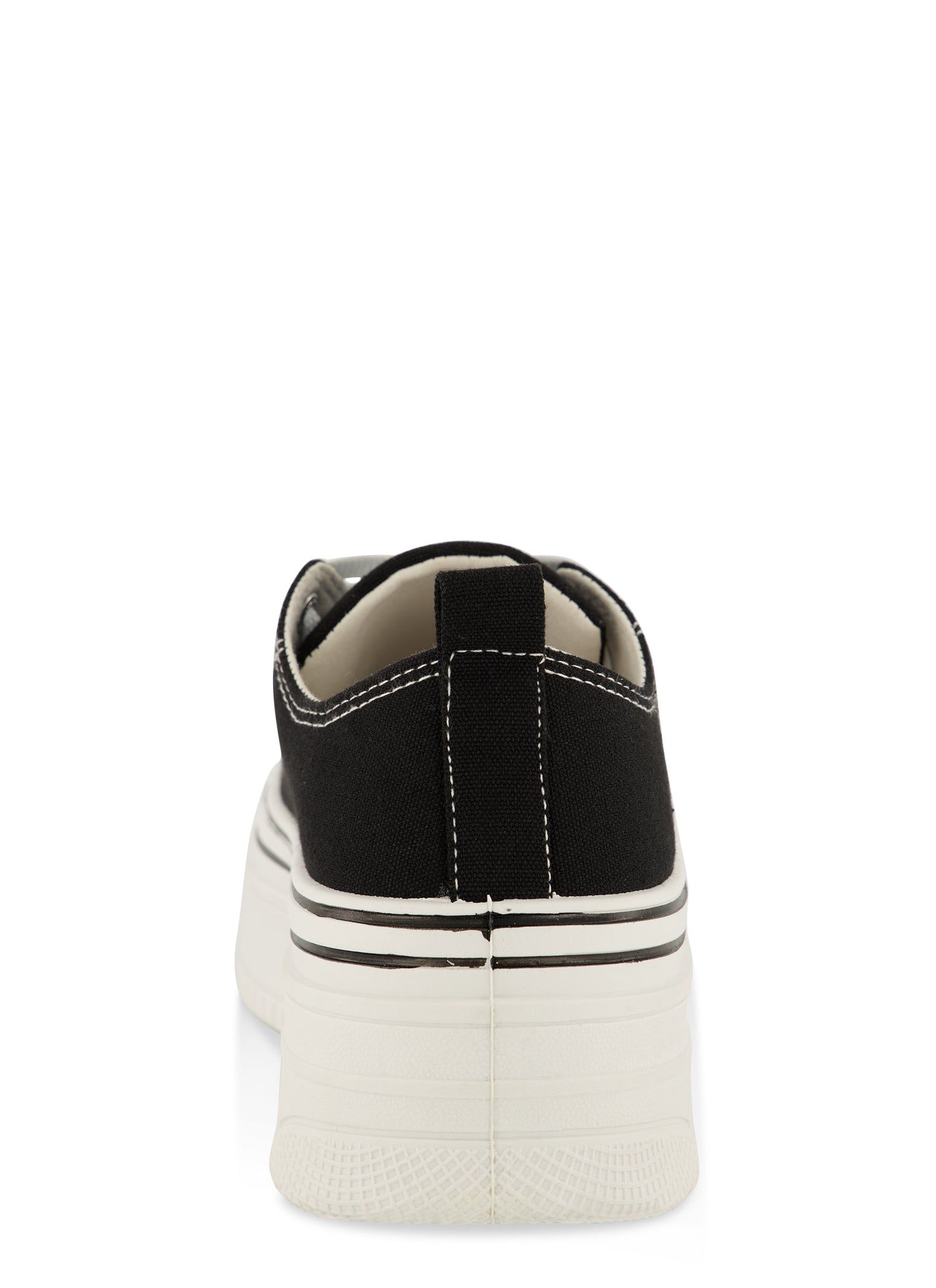 Canvas Lace Up Platform Sneakers sold by Rainbow product image thumbnail 3