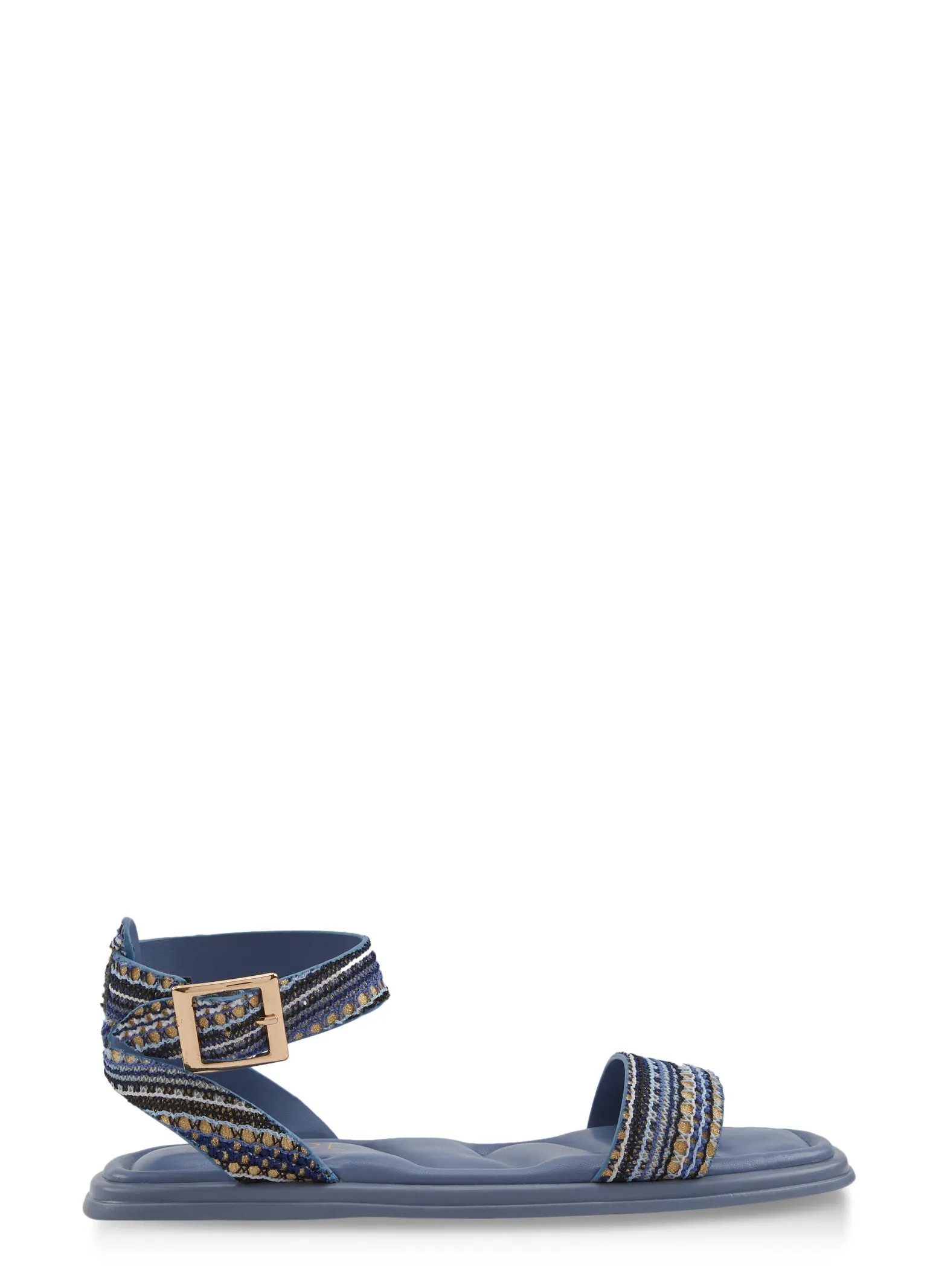 Quilted Sole Ankle Strap Sandals sold by Rainbow product image thumbnail 2