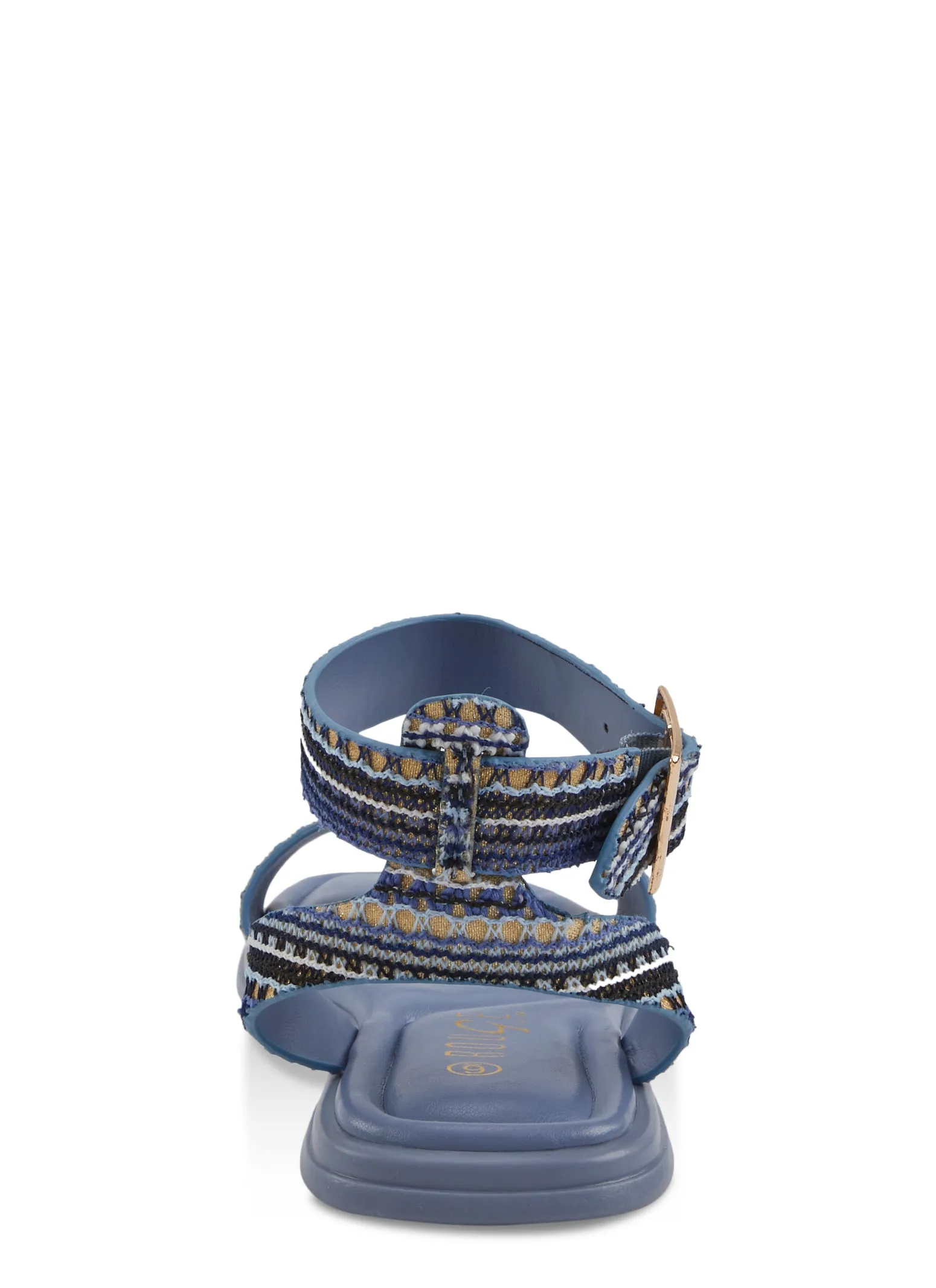 Quilted Sole Ankle Strap Sandals sold by Rainbow product image thumbnail 3