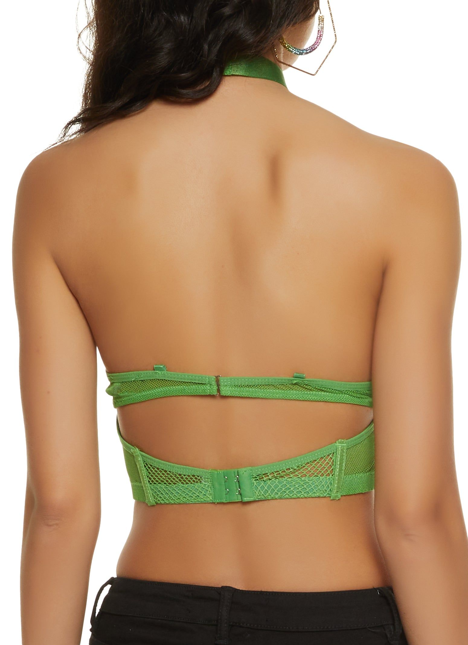 Fishnet Halter Bustier Top sold by Rainbow product image thumbnail 5