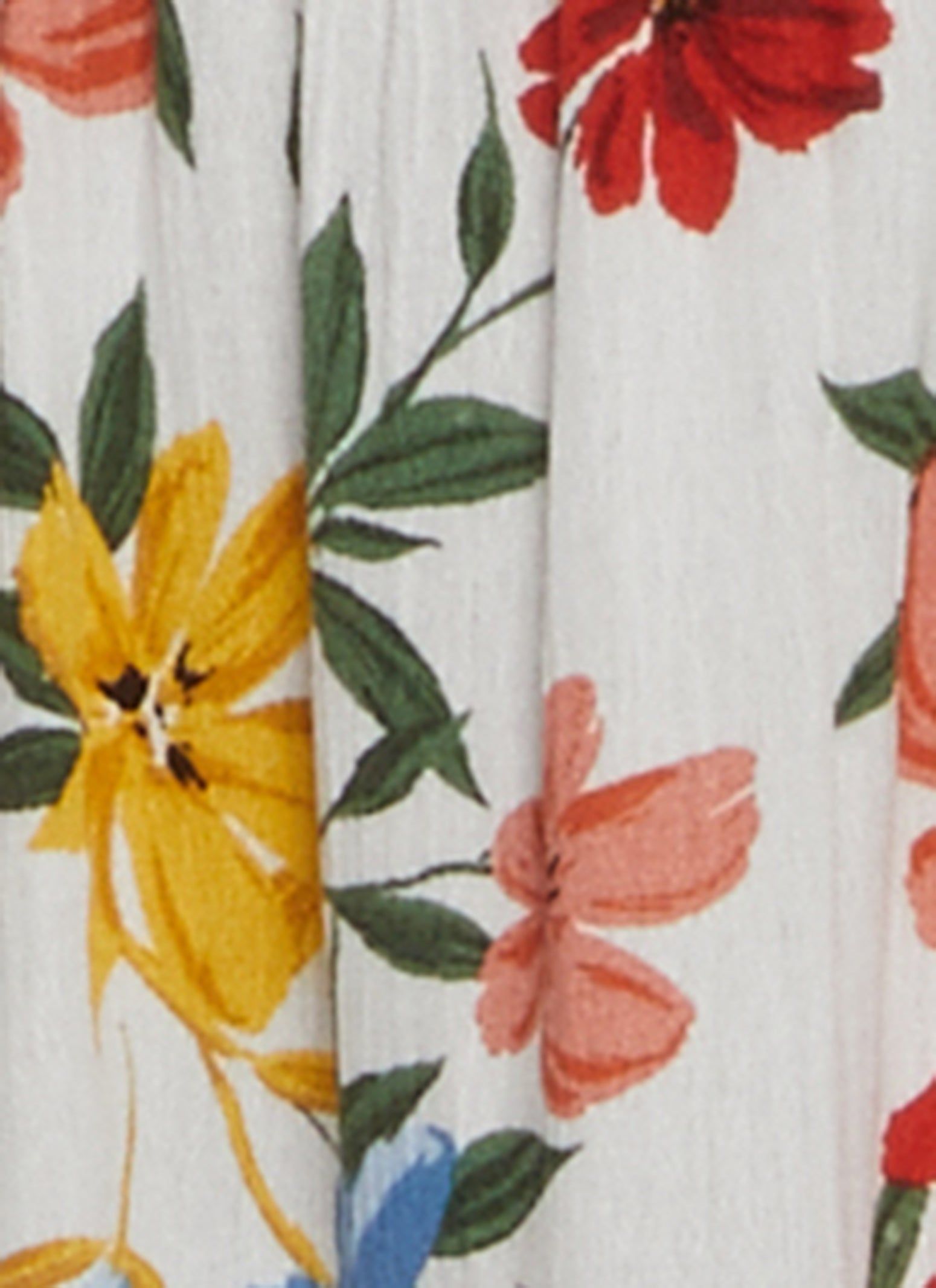 Floral Print Smocked Tiered Dress sold by Rainbow product image thumbnail 4