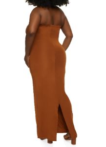 Plus Size Tube Maxi Dress sold by Rainbow