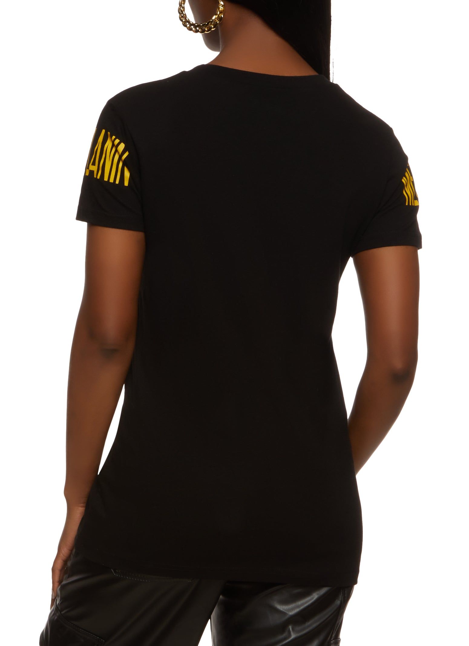 Melanin Glitter Graphic Tee sold by Rainbow product image thumbnail 2