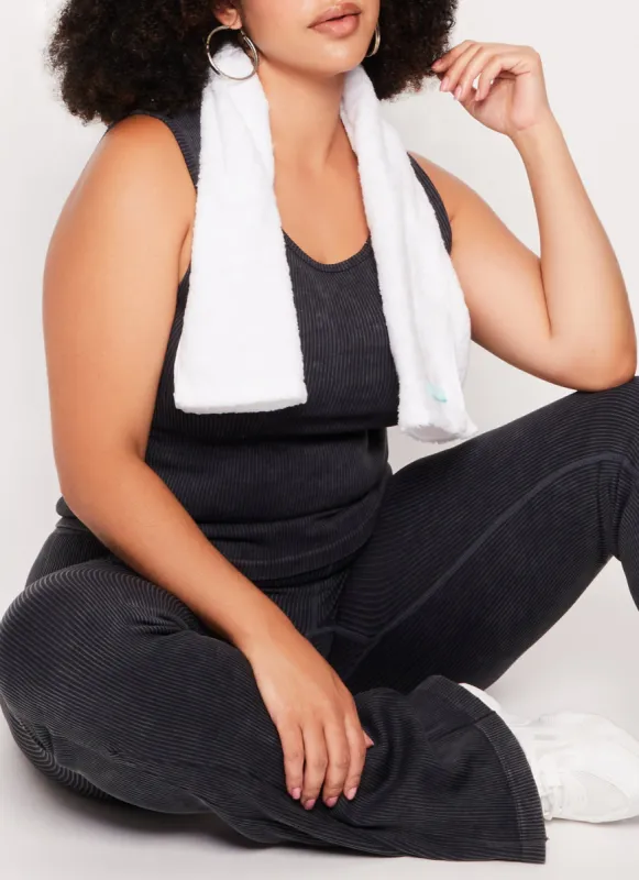 Plus Size Seamless Ribbed Tank Top sold by Rainbow