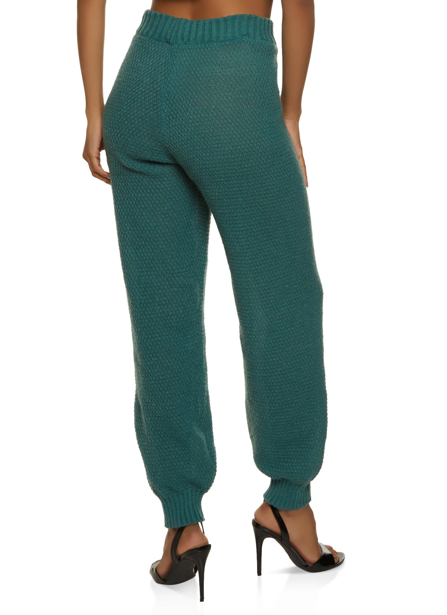 Knit High Waisted Joggers sold by Rainbow product image thumbnail 2