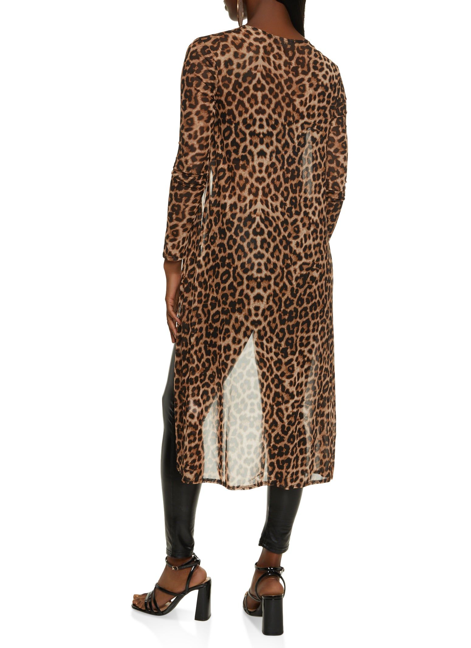 Mesh Animal Print Duster sold by Rainbow product image thumbnail 2