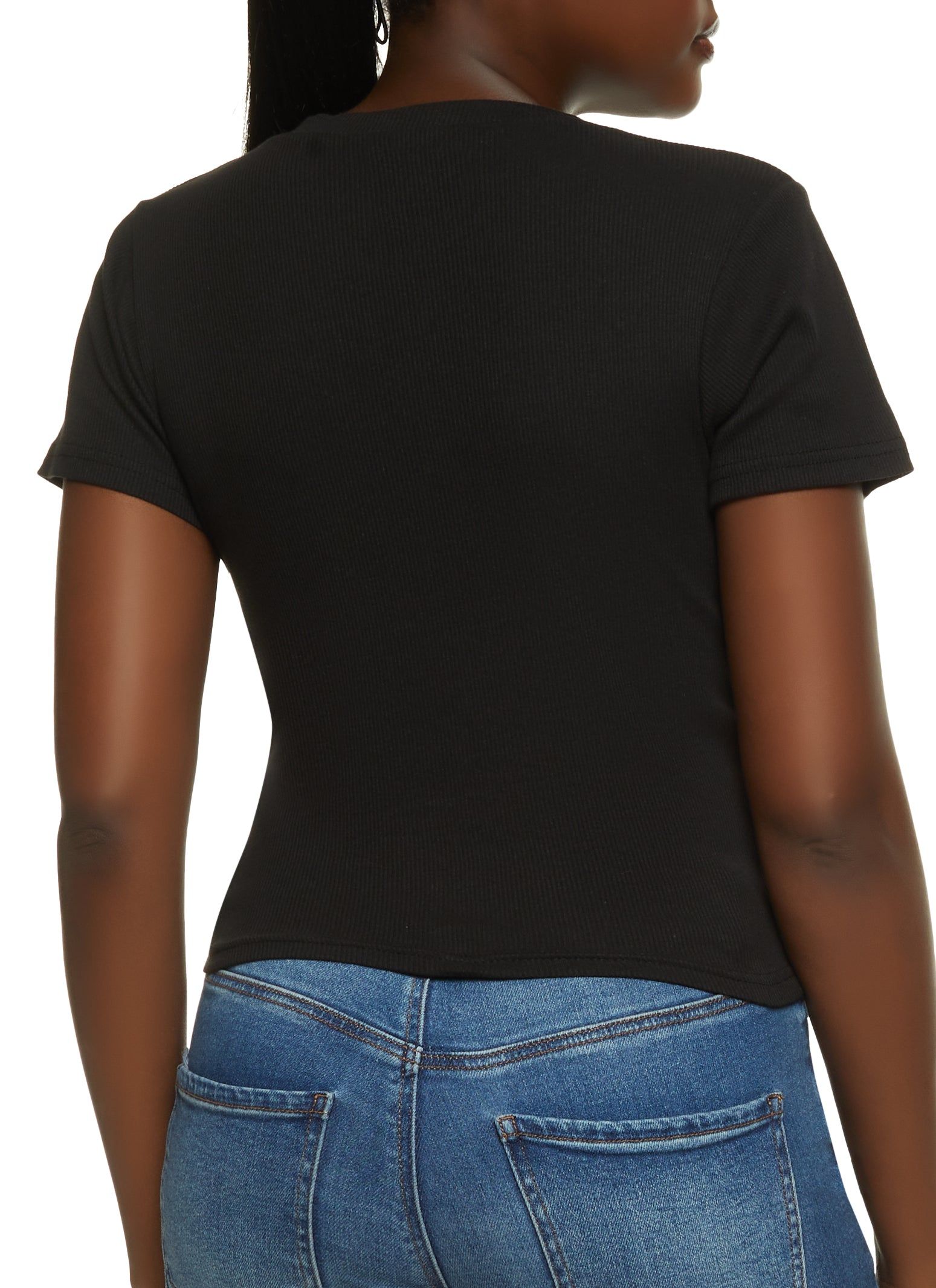 Blessed Embroidered Graphic Tee sold by Rainbow product image thumbnail 2