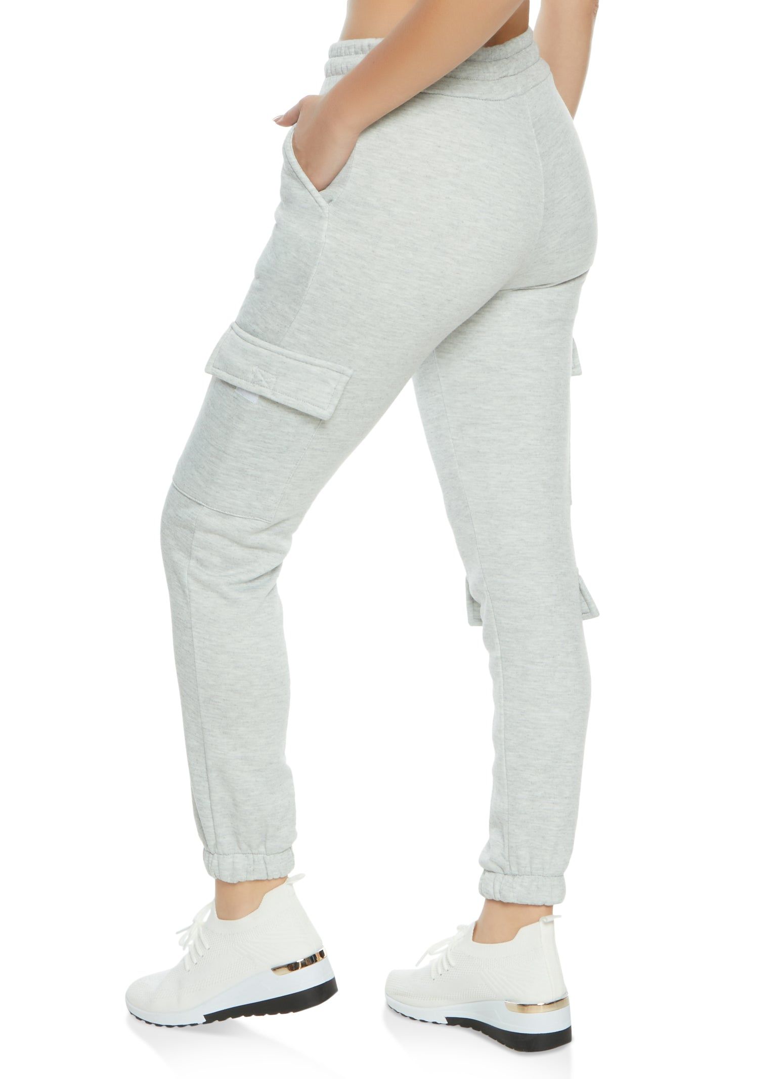 Cargo Pocket Fleece Sweatpants sold by Rainbow product image thumbnail 2