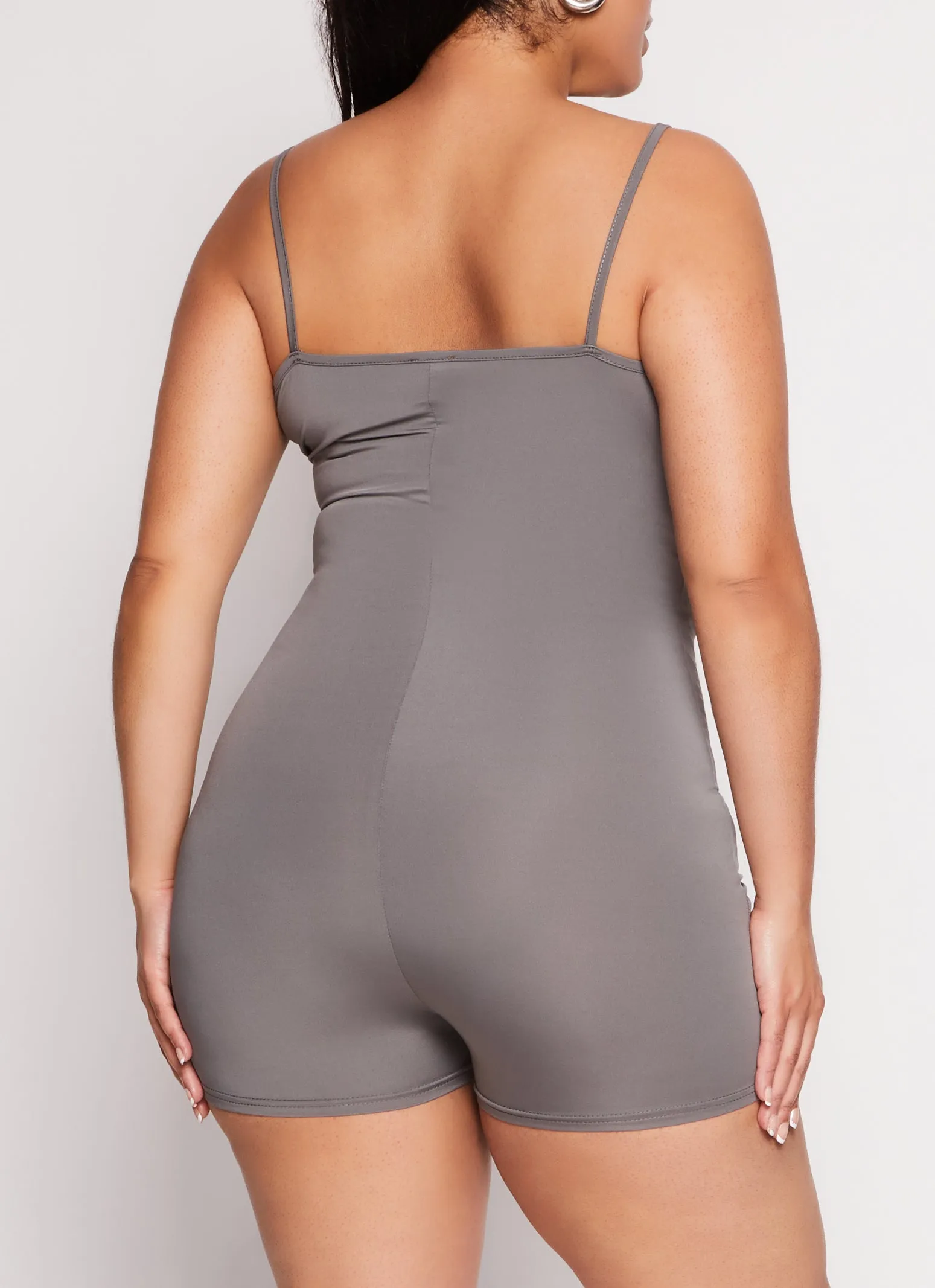 Plus Size Daisy V Neck Romper sold by Rainbow product image thumbnail 3