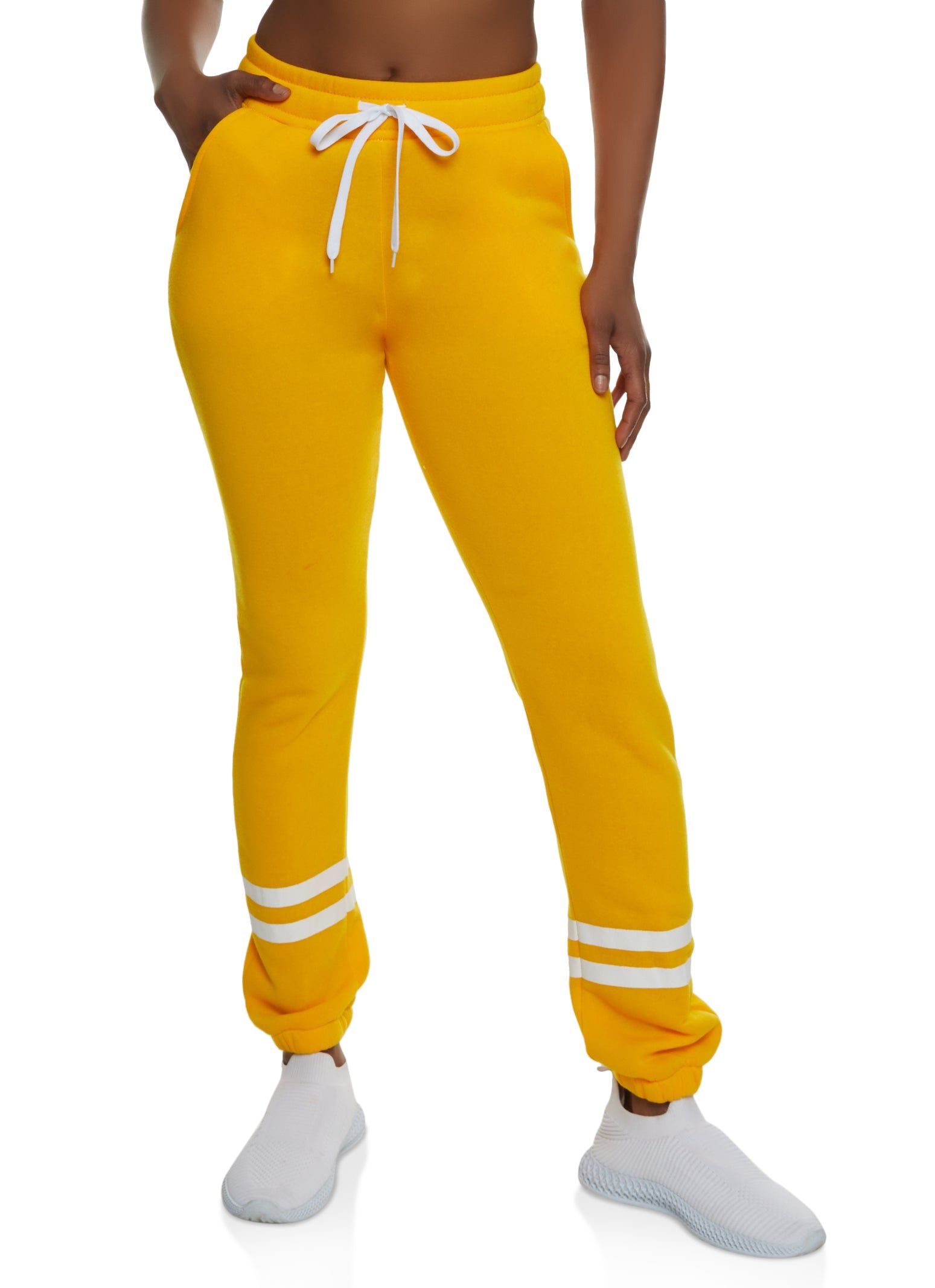 Stripe Detail Sweatpants sold by Rainbow