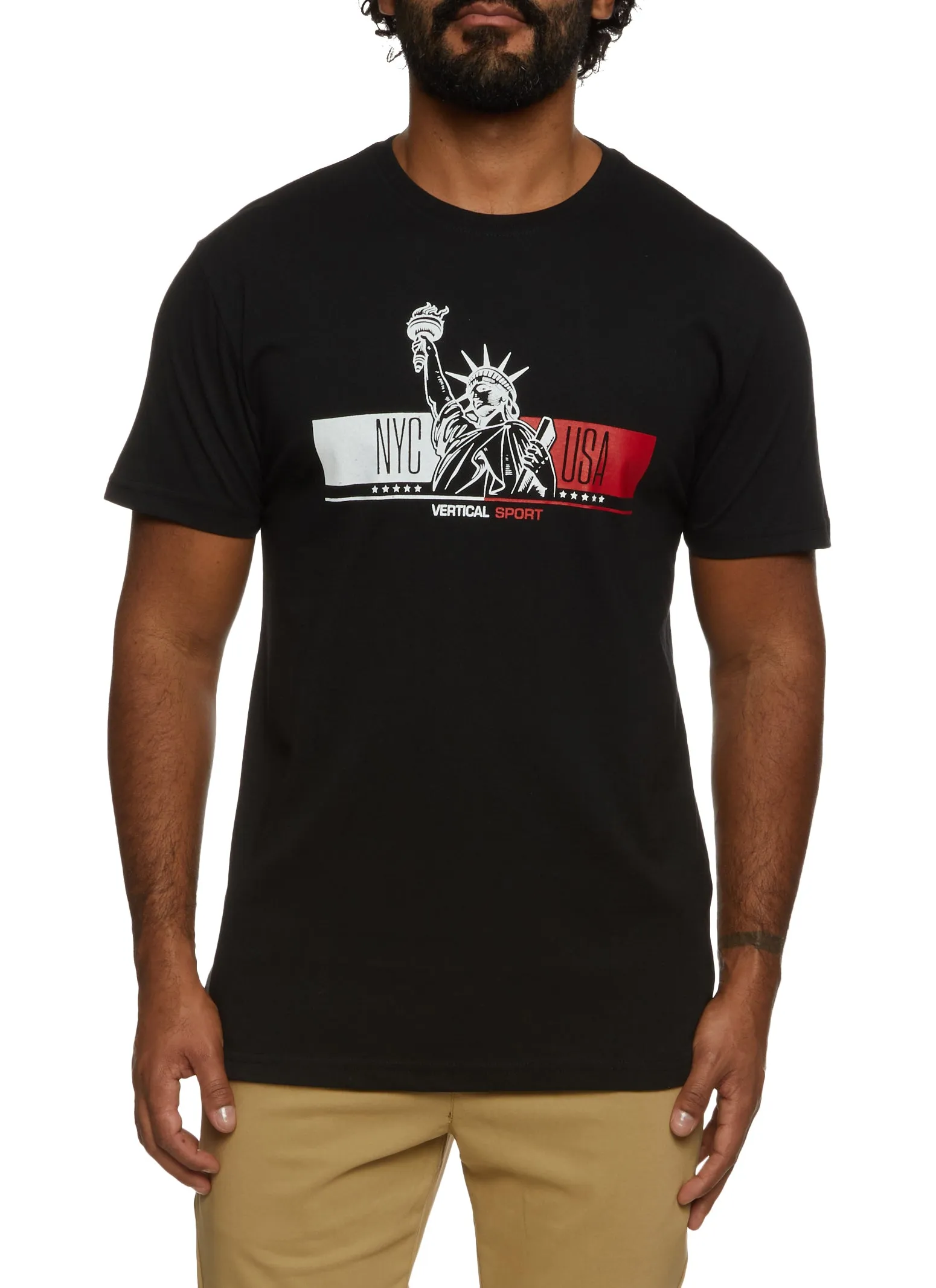 Mens NYC USA Graphic T Shirt sold by Rainbow