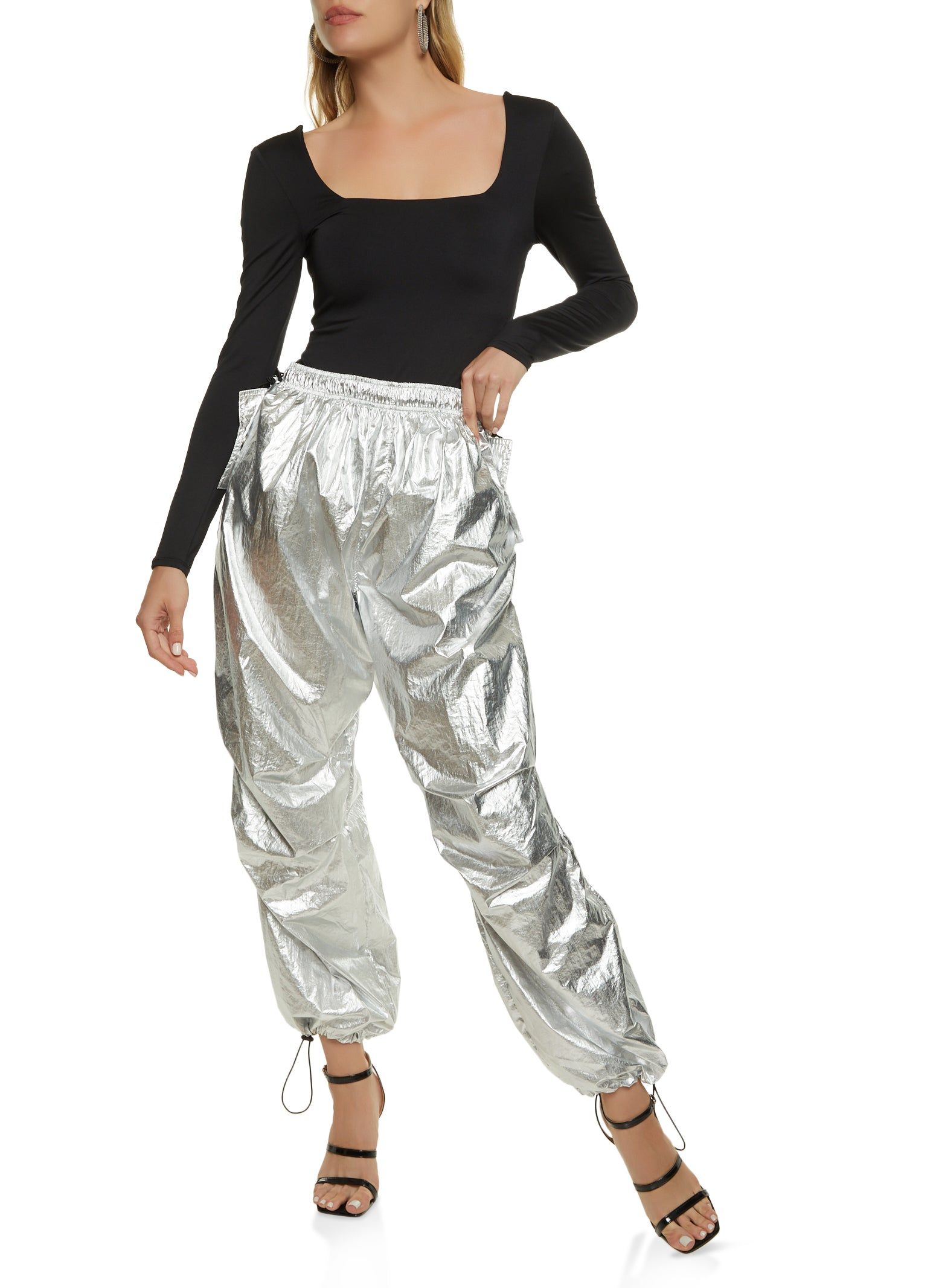 Metallic Parachute Pants sold by Rainbow product image thumbnail 2