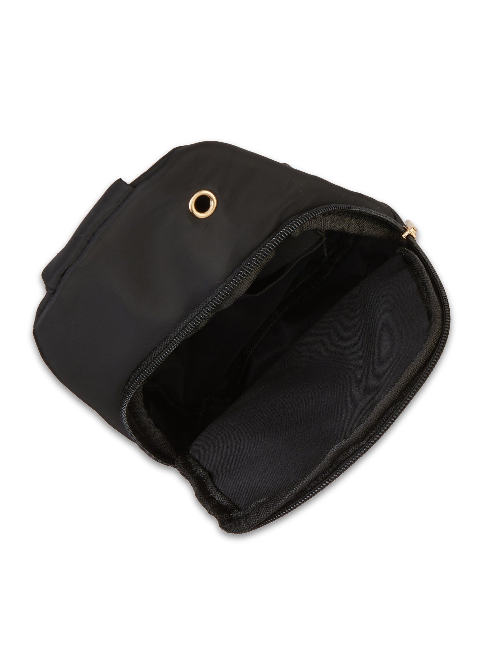 Nylon Zip Pocket Detail Sling Backpack sold by Rainbow product image thumbnail 3